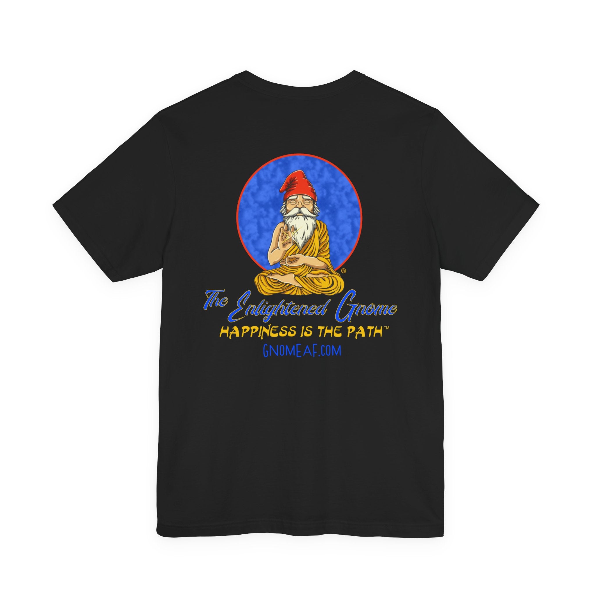The Enlightened Gnome Logo Tee - Happiness is the Path