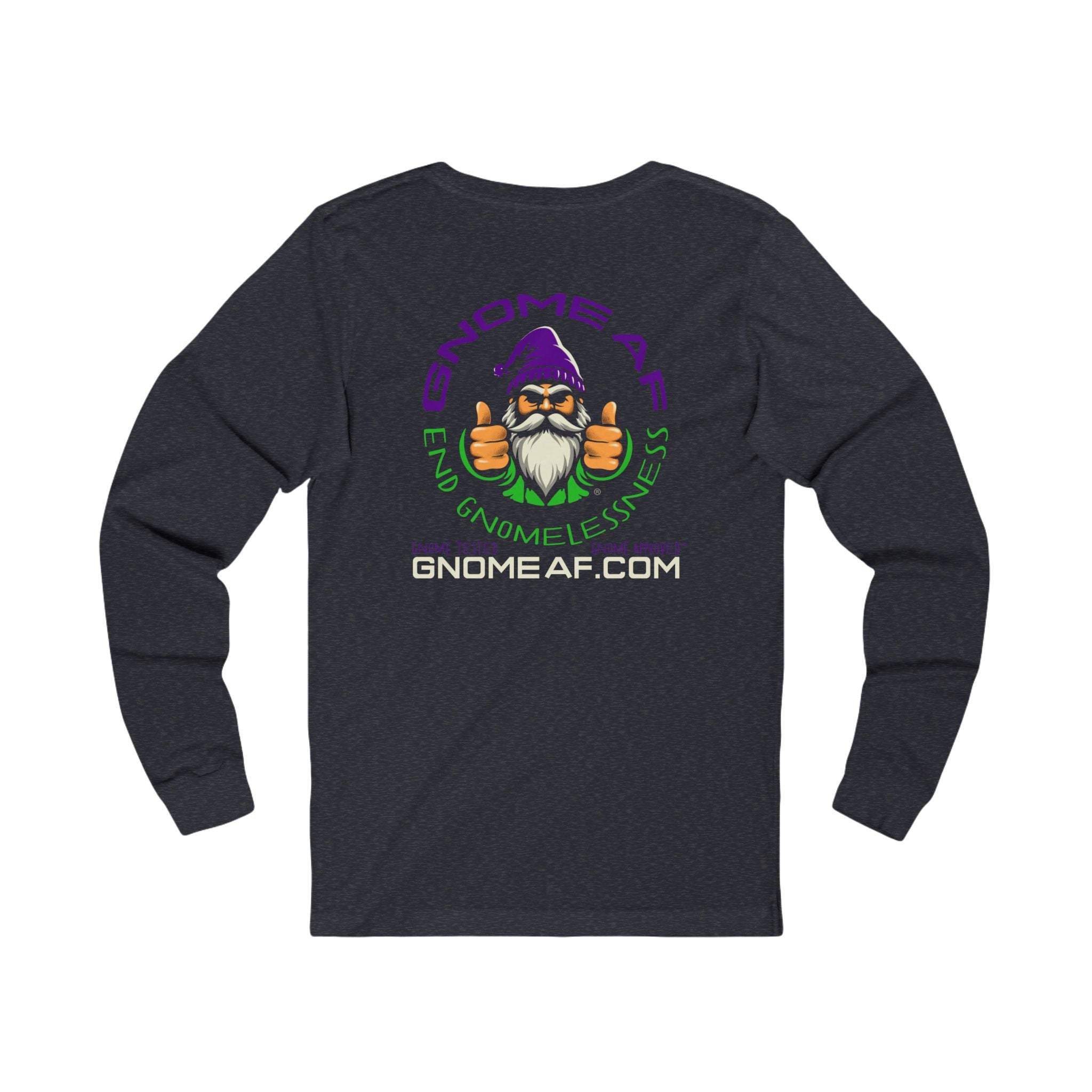 End Gnomelessness Logo Long Sleeve Tee