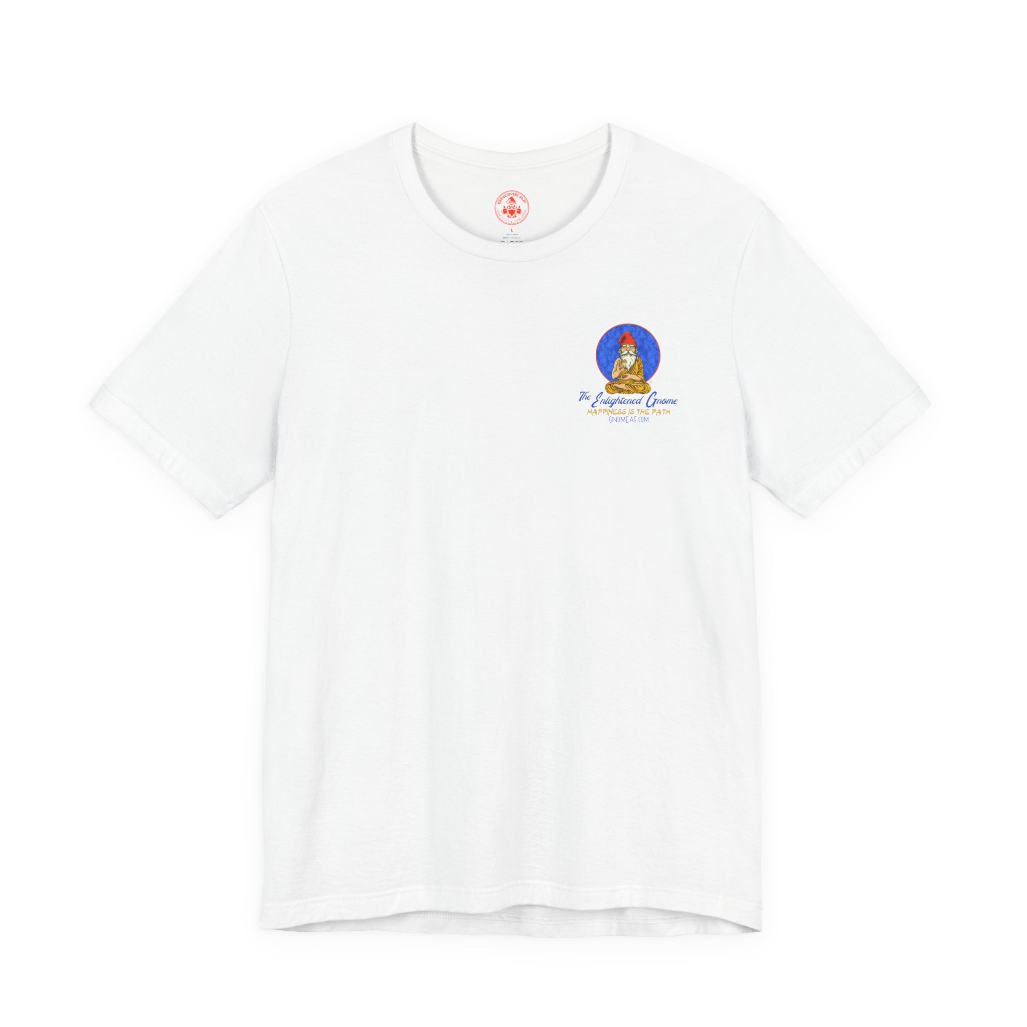 The Enlightened Gnome Logo Tee - Happiness is the Path
