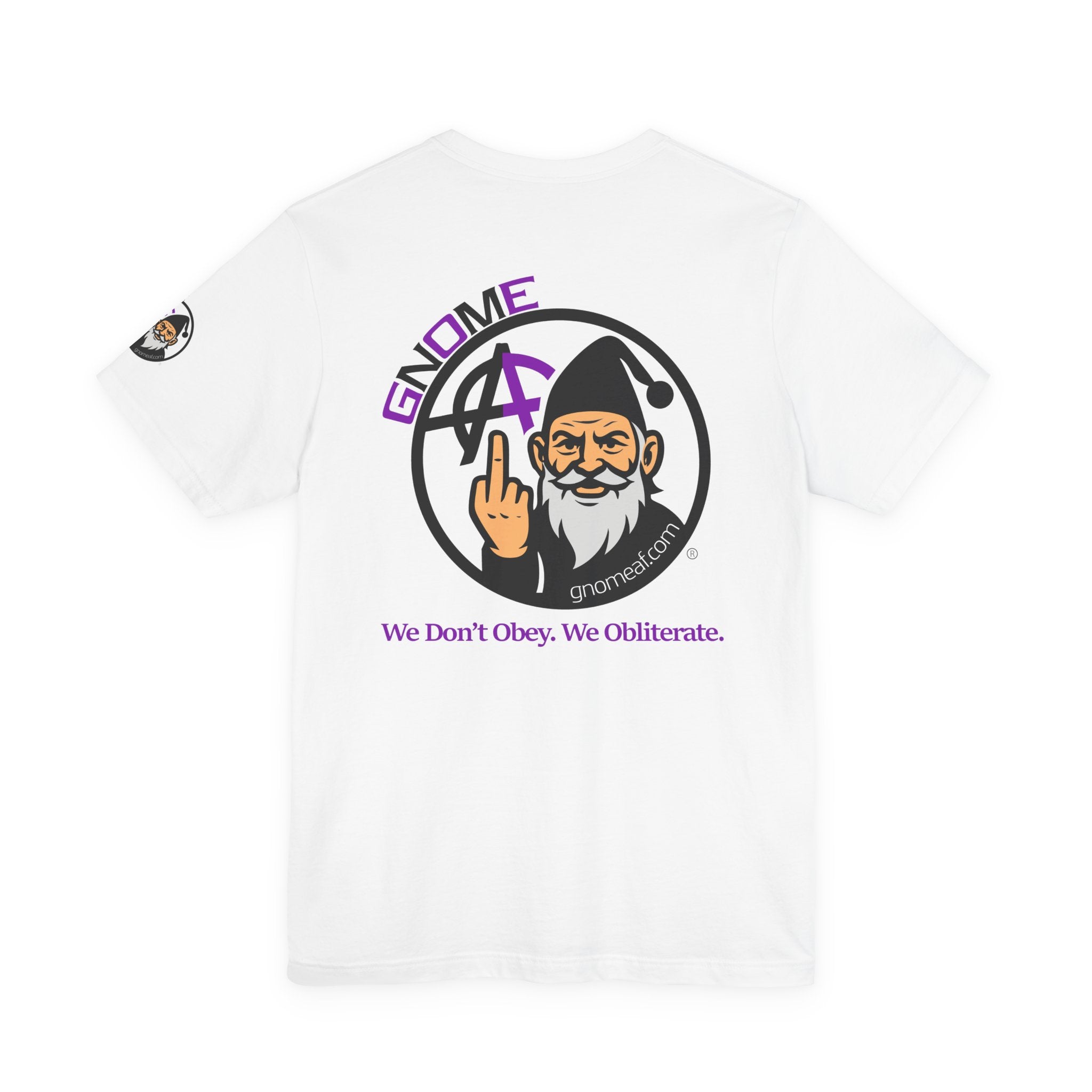 Gnome AF Originals - We Don't Obey. Graphic Tee