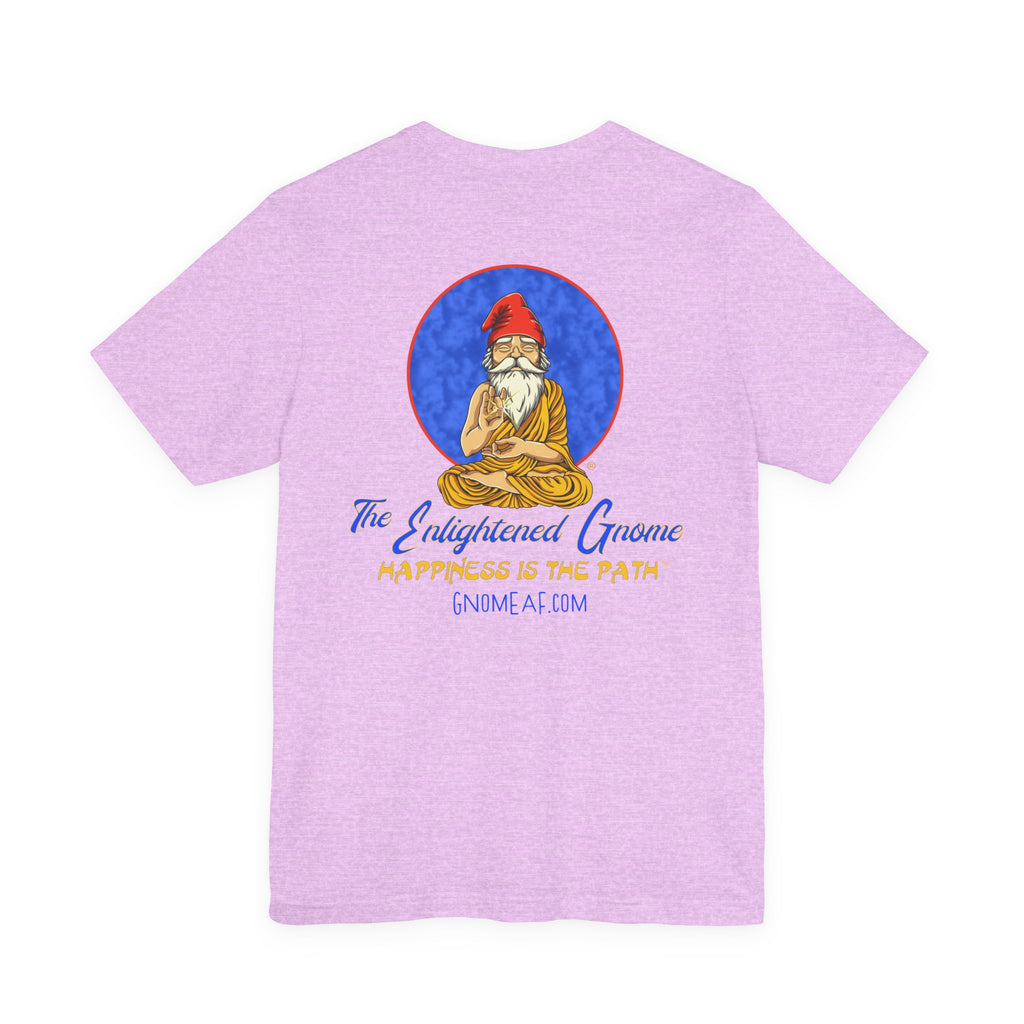 The Enlightened Gnome Logo Tee - Happiness is the Path