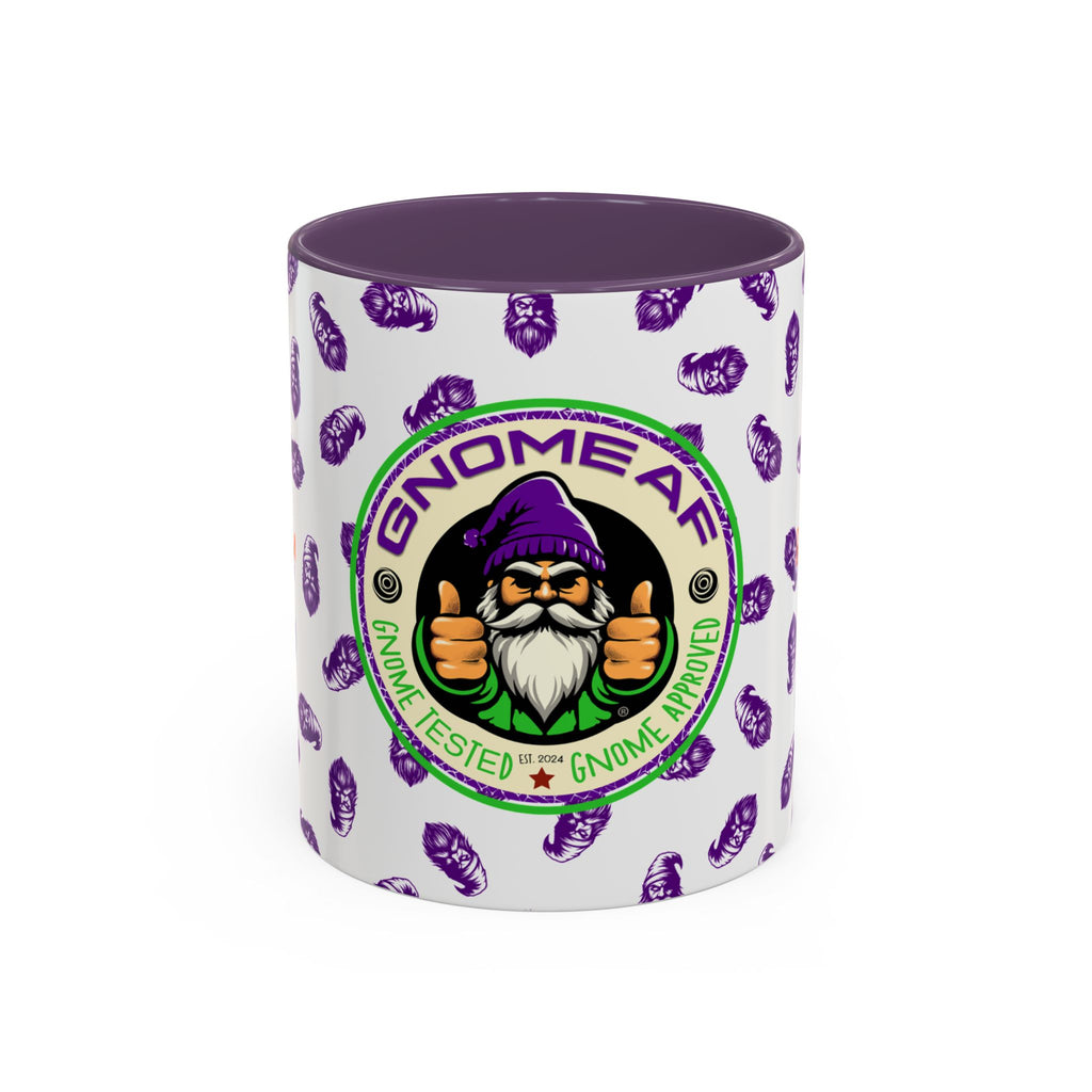 Gnome AF Accent Coffee Mug