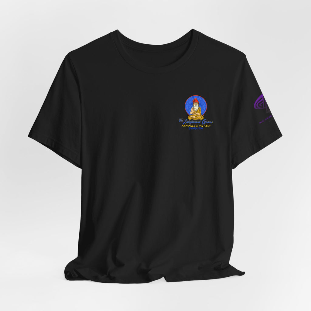 The Enlightened Gnome Logo Tee - Happiness is the Path