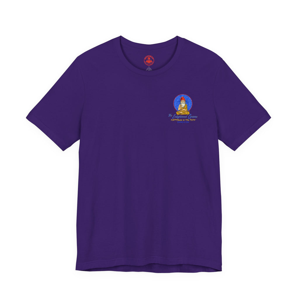 The Enlightened Gnome Logo Tee - Happiness is the Path