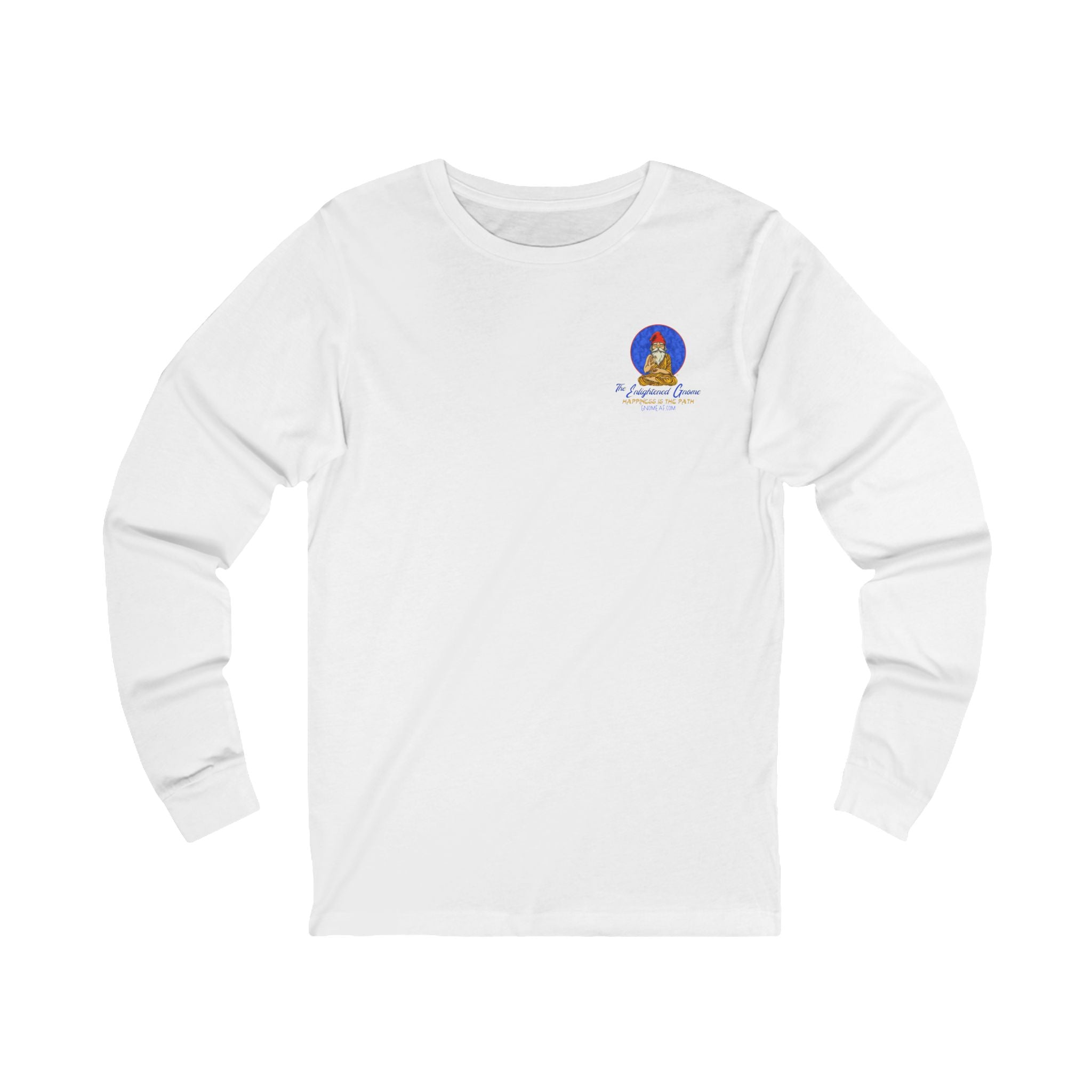 The Enlightened Gnome Logo Long Sleeve Tee