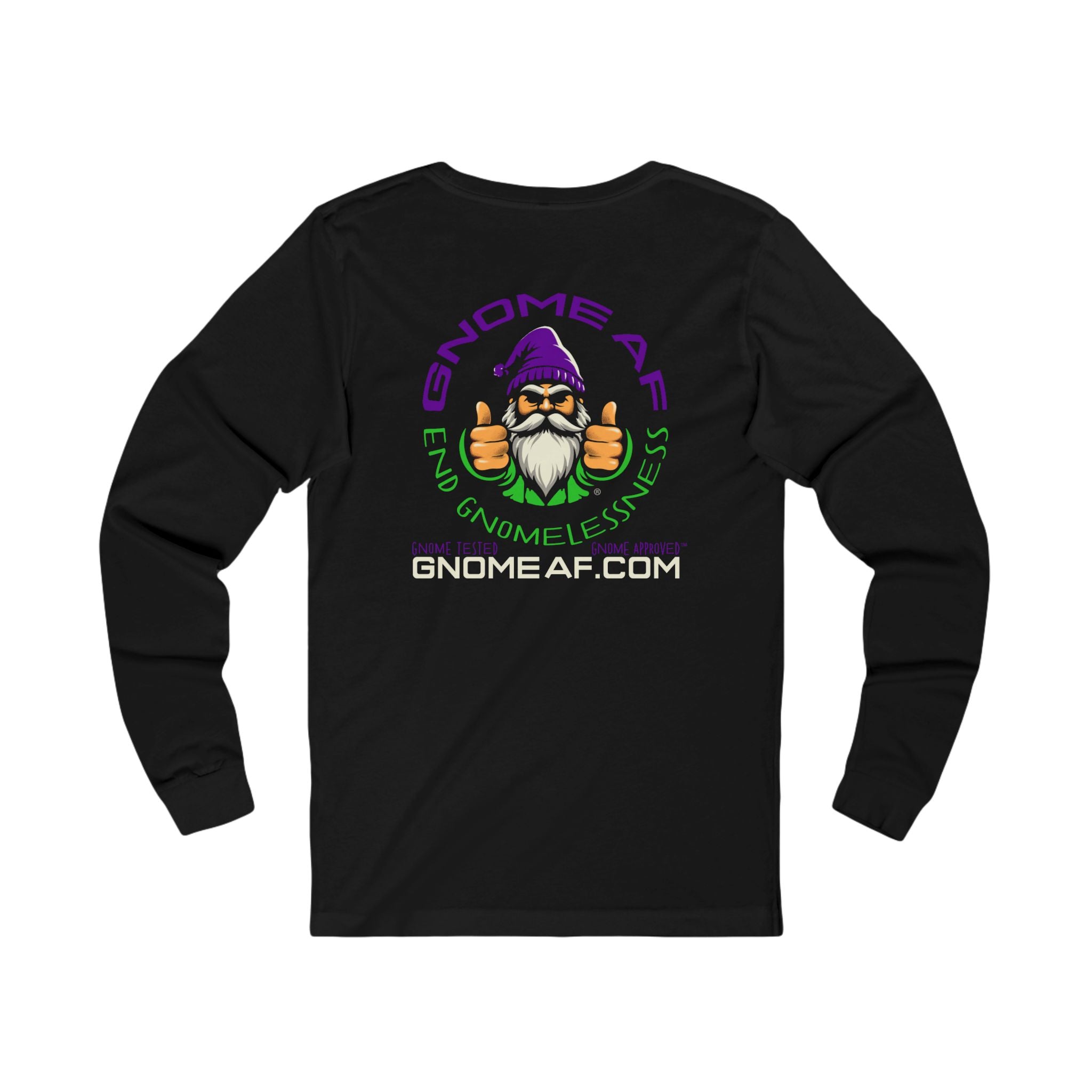 End Gnomelessness Logo Long Sleeve Tee