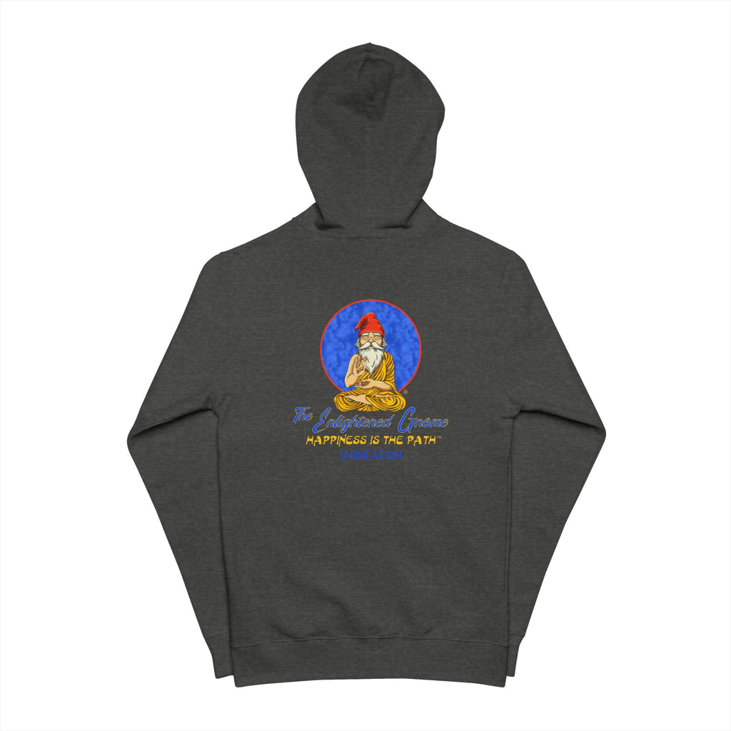 The Enlightened Gnome Logo Zip Up Hoodie