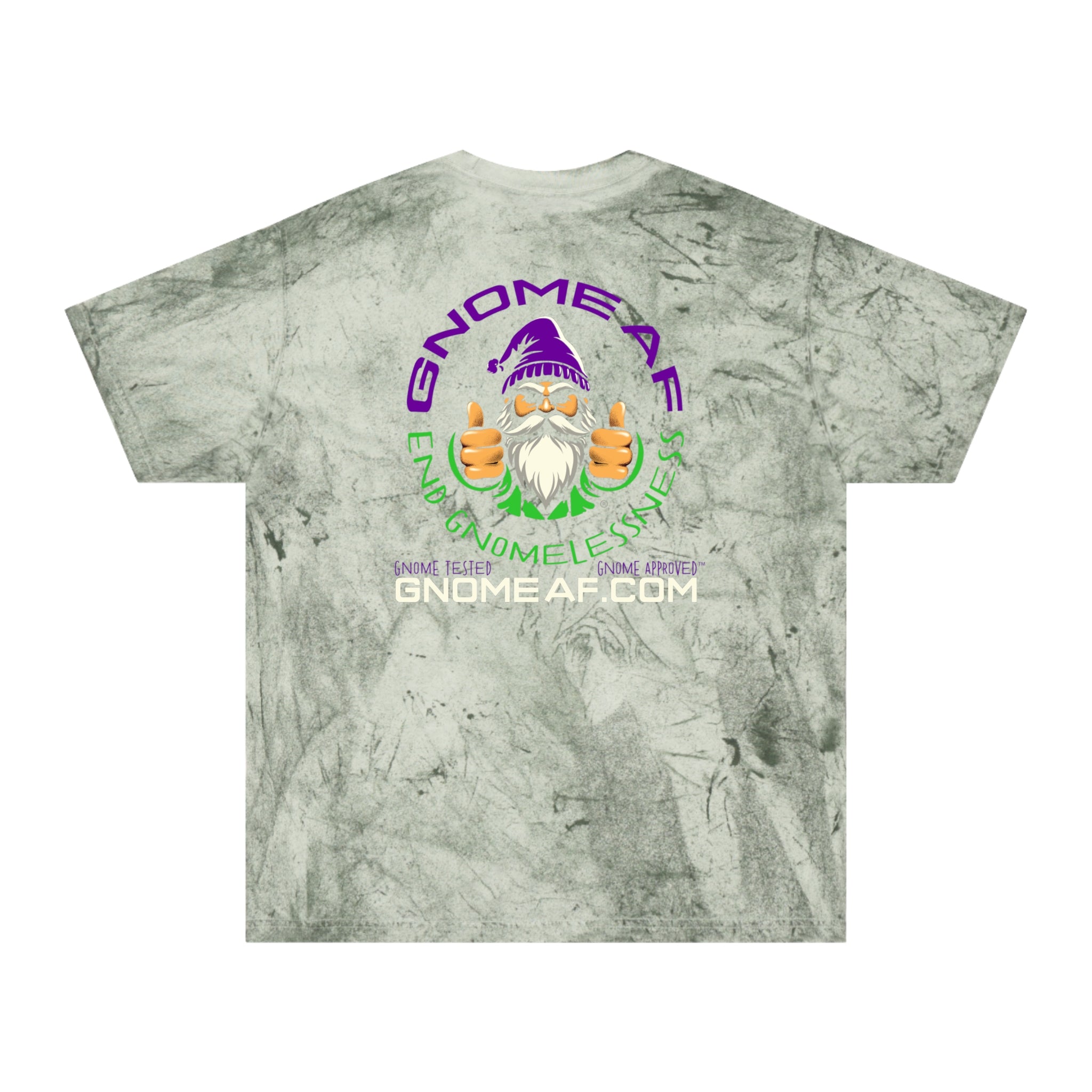 End Gnomelessness Logo Color Blast Unisex Tee