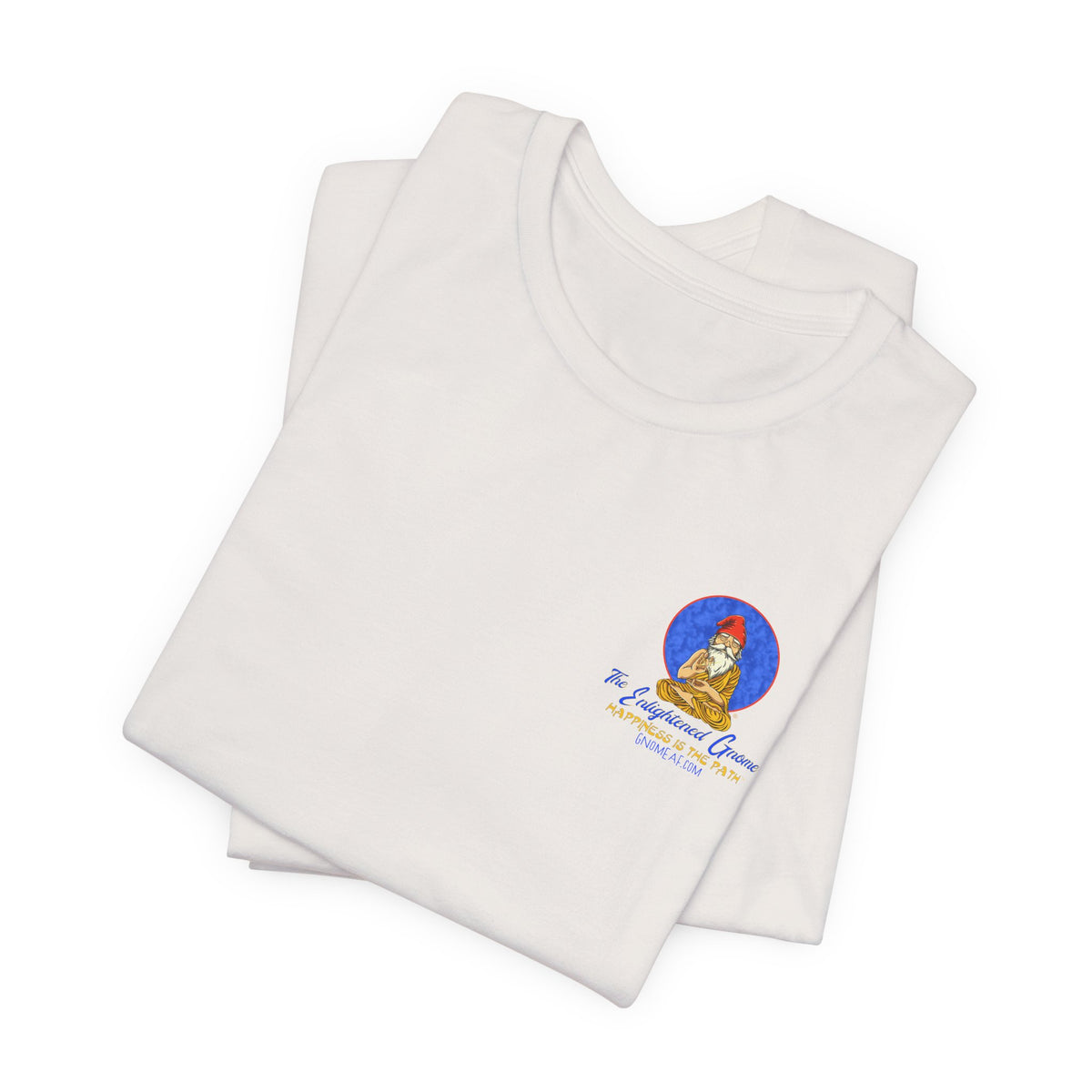 The Enlightened Gnome Logo Tee - Happiness is the Path