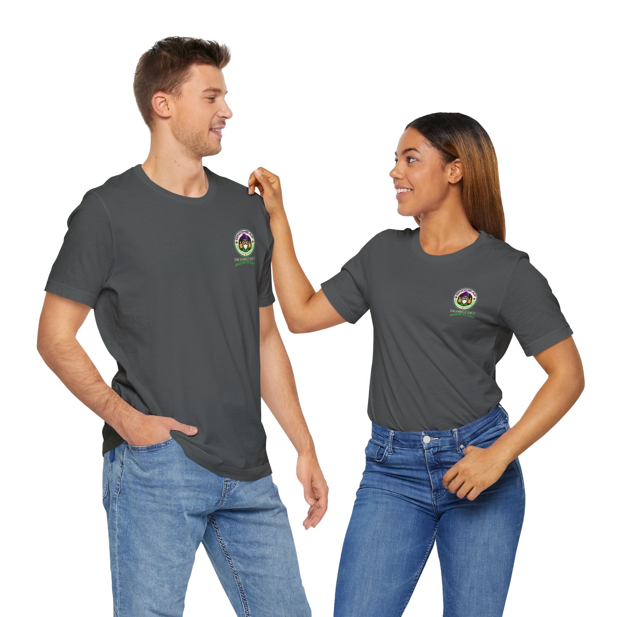 GNOME AF Original Logo - Unisex Jersey Short Sleeve
