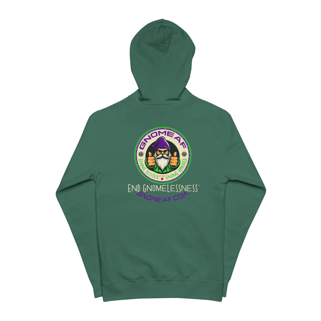 Gnome AF Original Logo Zip Up Hoodie