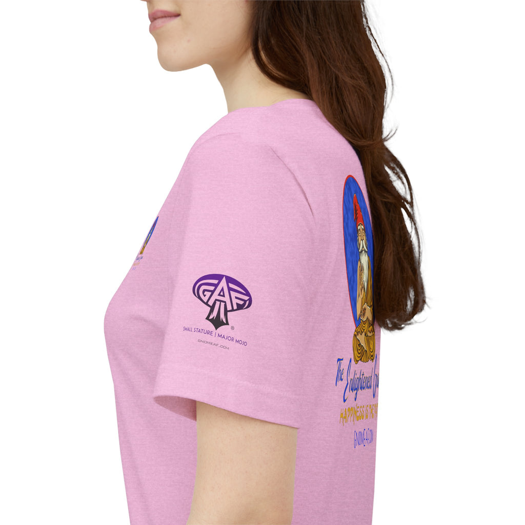The Enlightened Gnome Logo Tee - Happiness is the Path