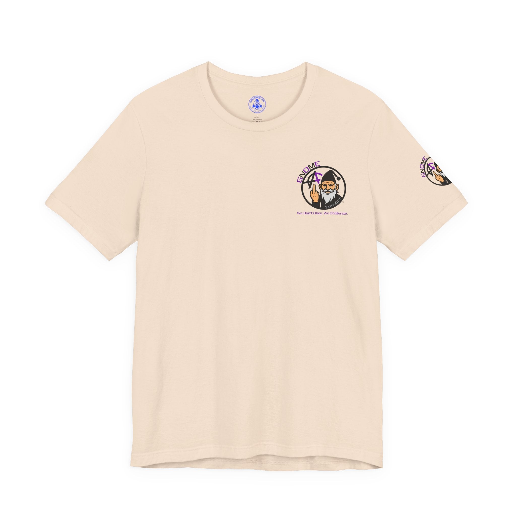 Gnome AF Originals - We Don't Obey. Graphic Tee