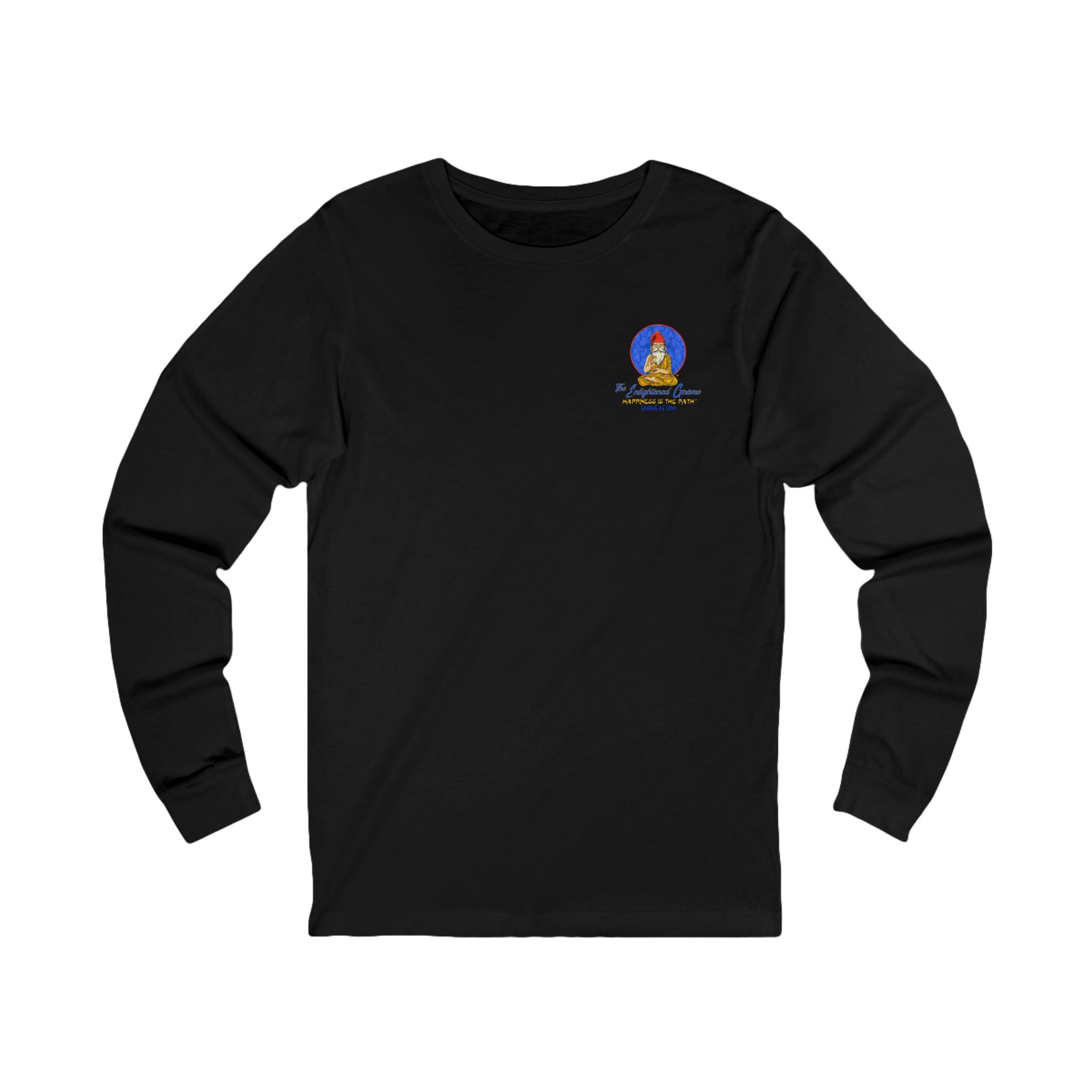 The Enlightened Gnome Logo Long Sleeve Tee