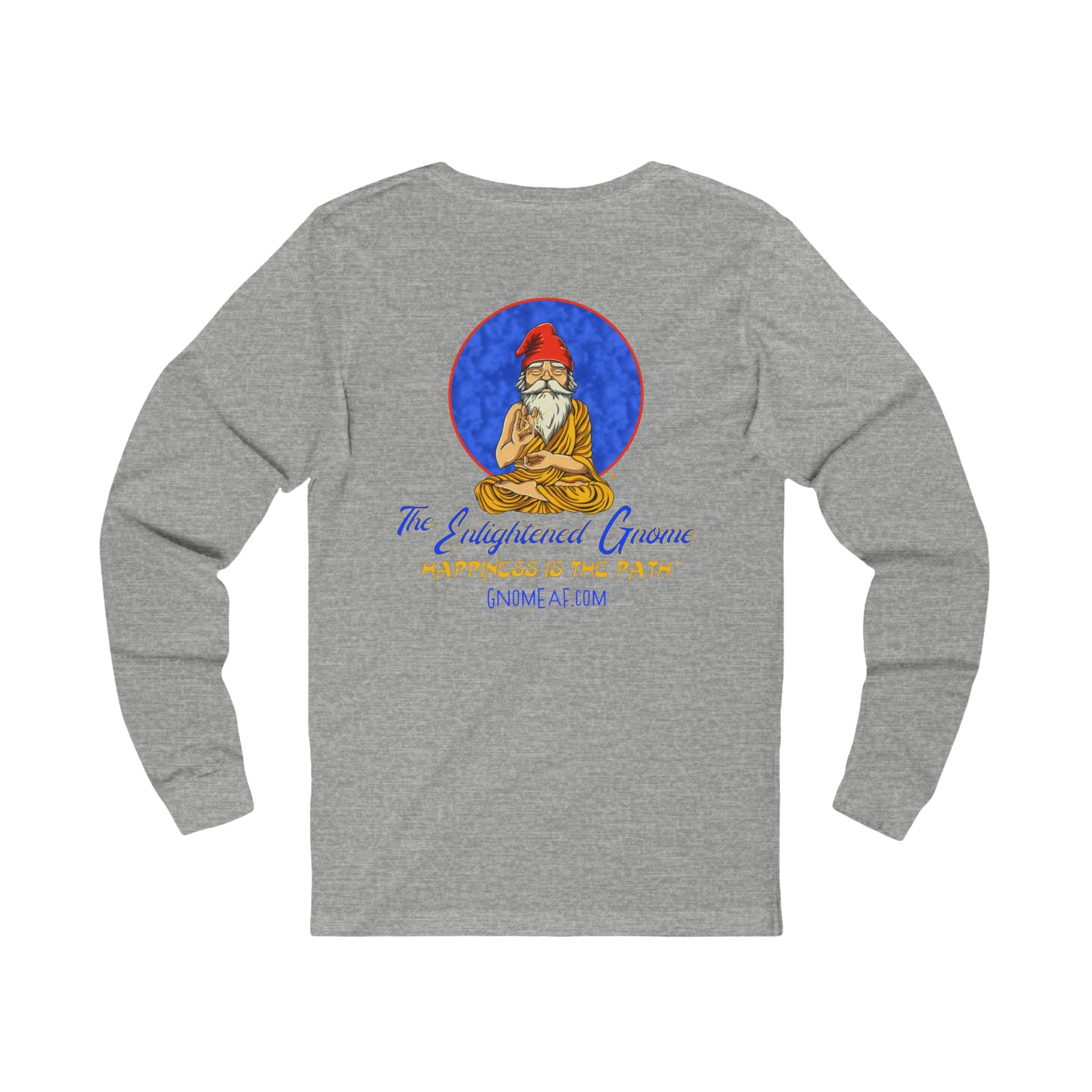 The Enlightened Gnome Logo Long Sleeve Tee