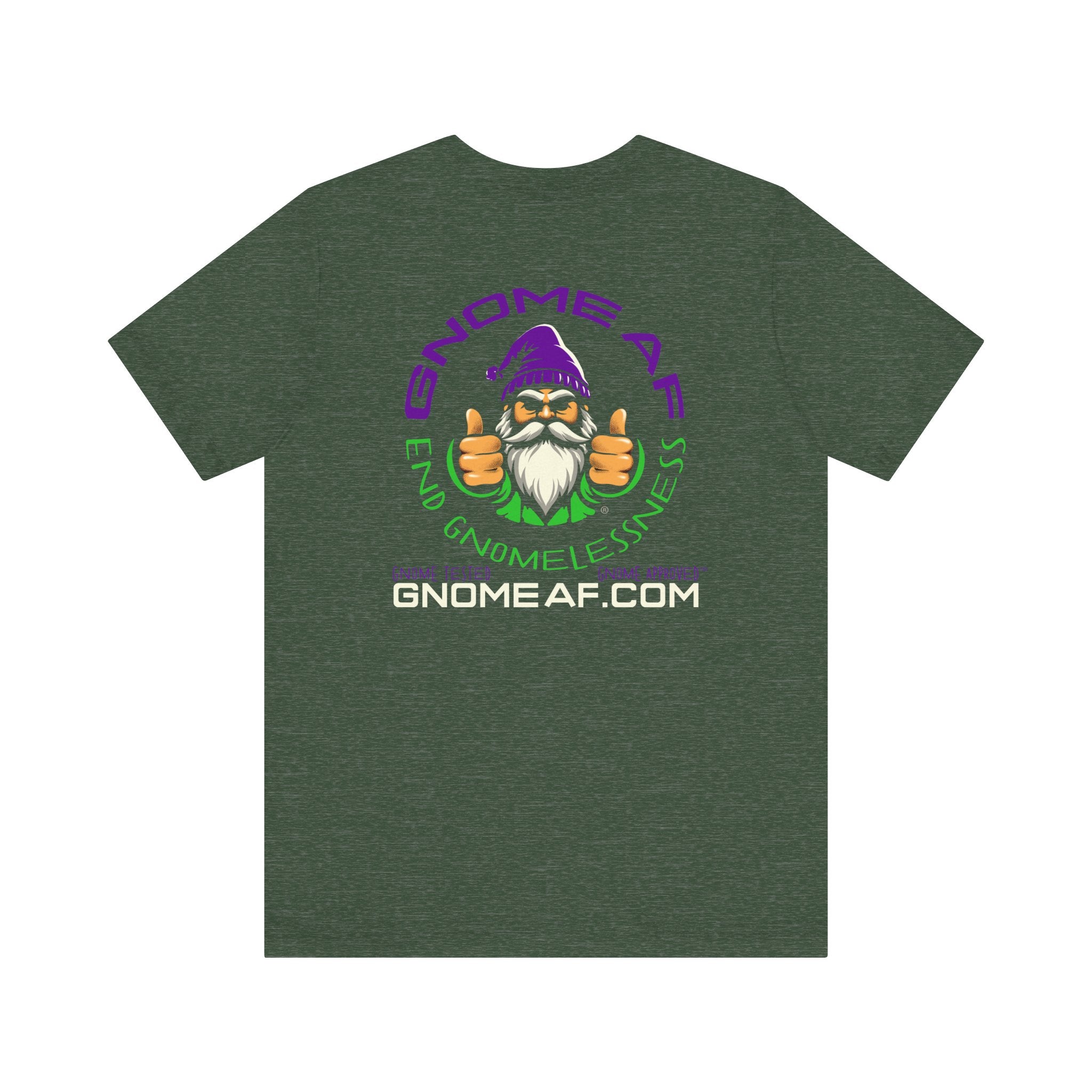 End Gnomelessness Logo Unisex Short Sleeve Shirt