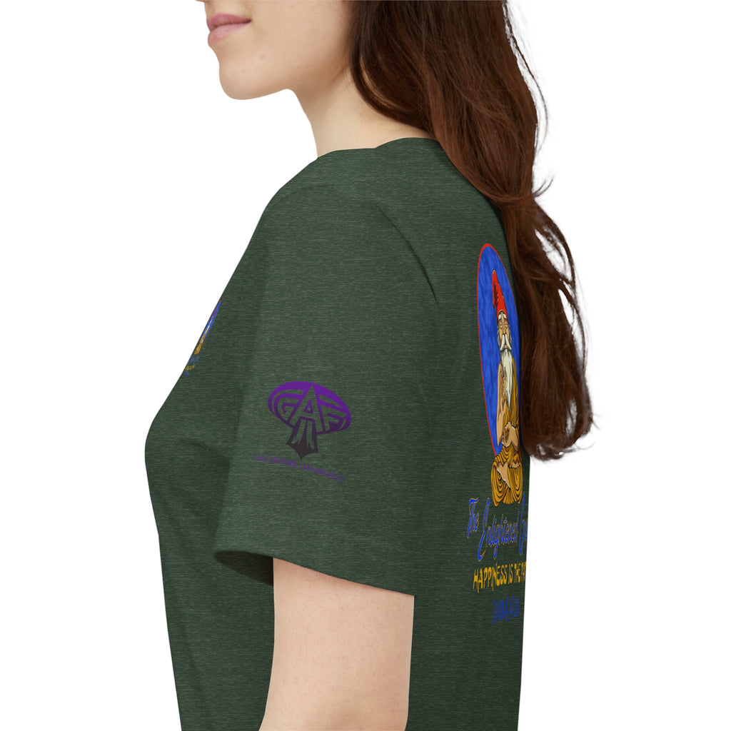 The Enlightened Gnome Logo Tee - Happiness is the Path