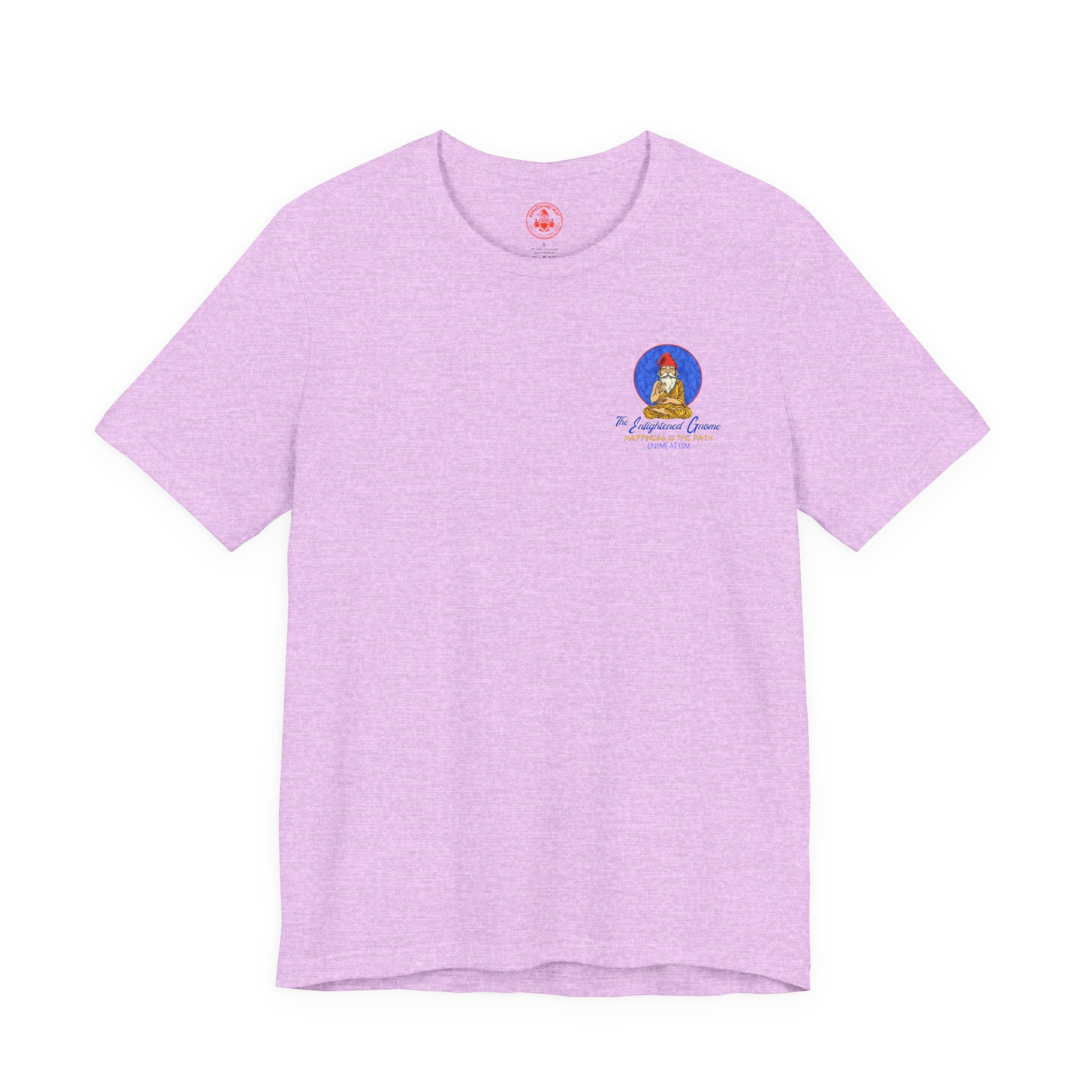 The Enlightened Gnome Logo Tee - Happiness is the Path