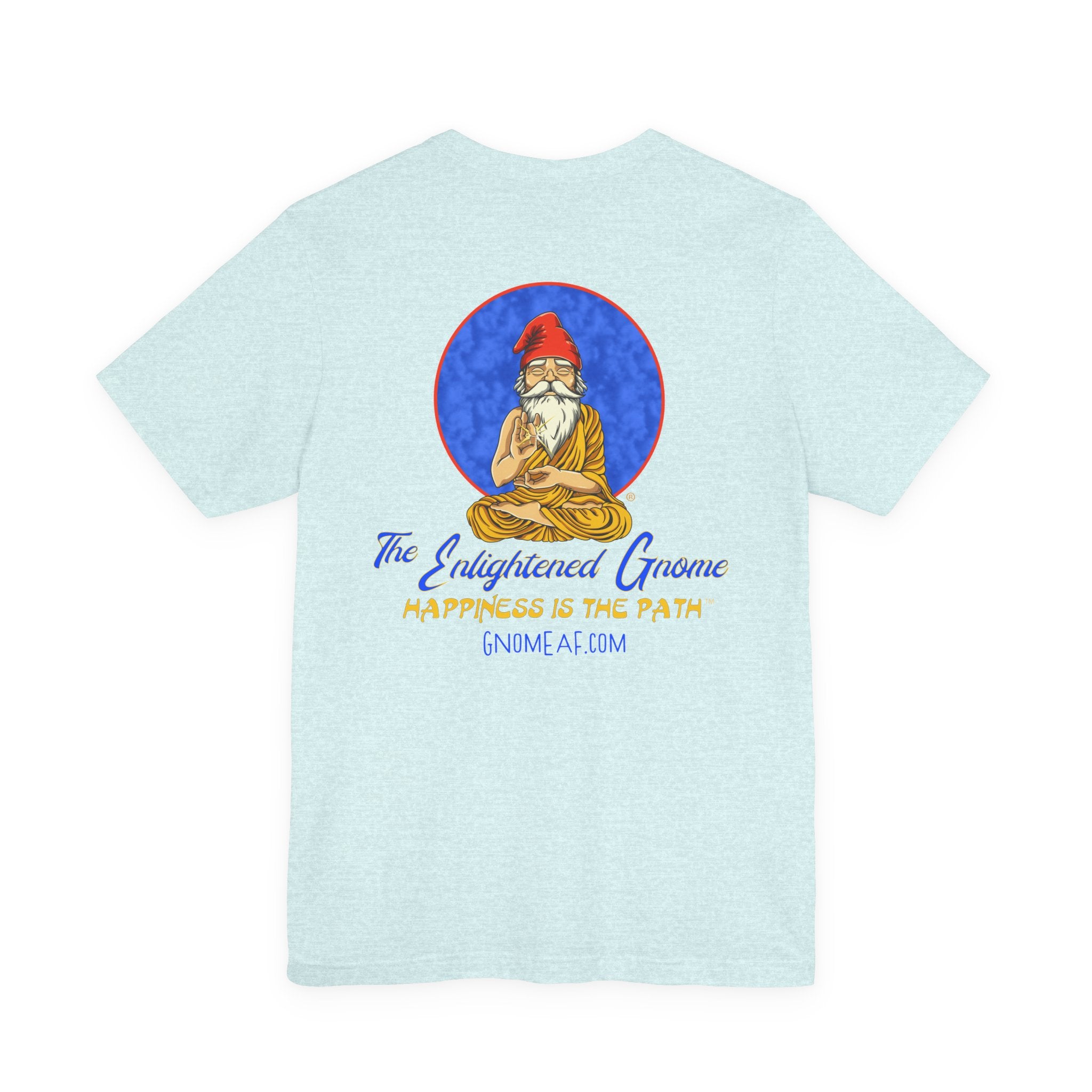 The Enlightened Gnome Logo Tee - Happiness is the Path