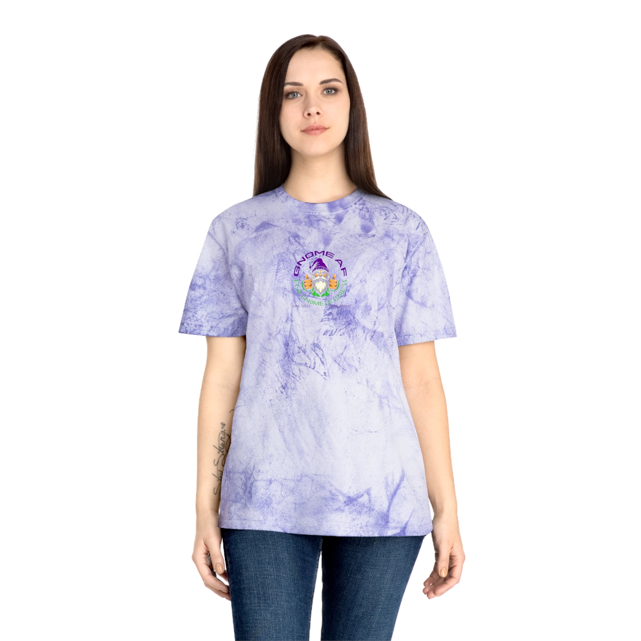 End Gnomelessness Logo Color Blast Unisex Tee