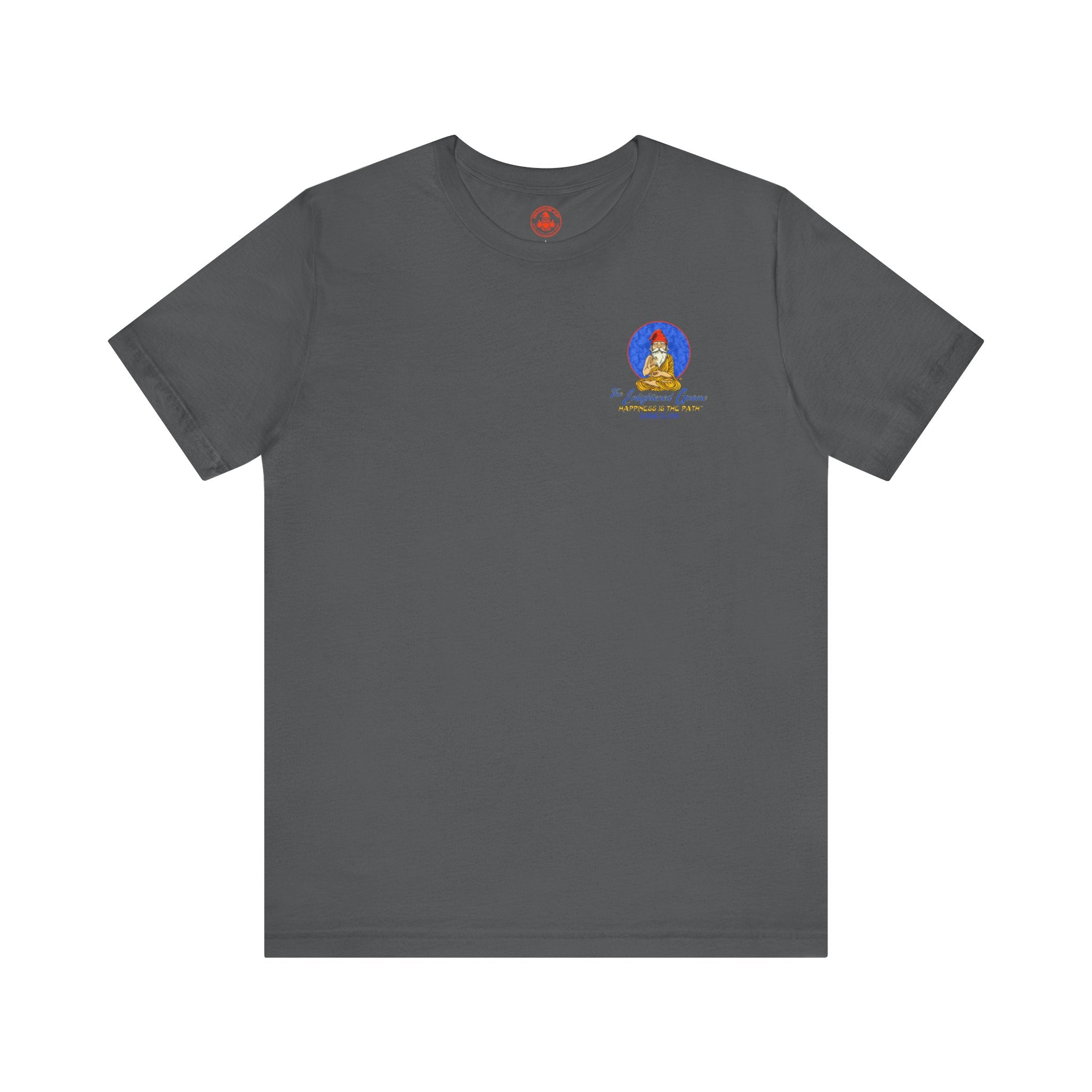 The Enlightened Gnome Logo Tee - Happiness is the Path