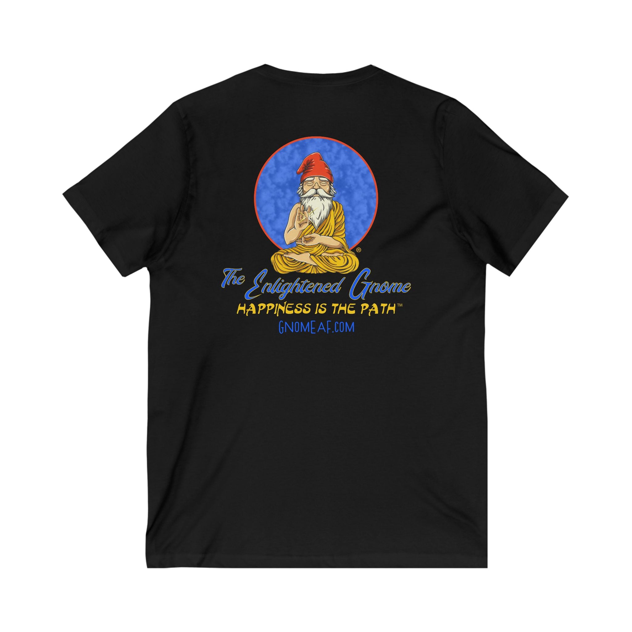 The Enlightened Gnome Unisex V-Neck Tee