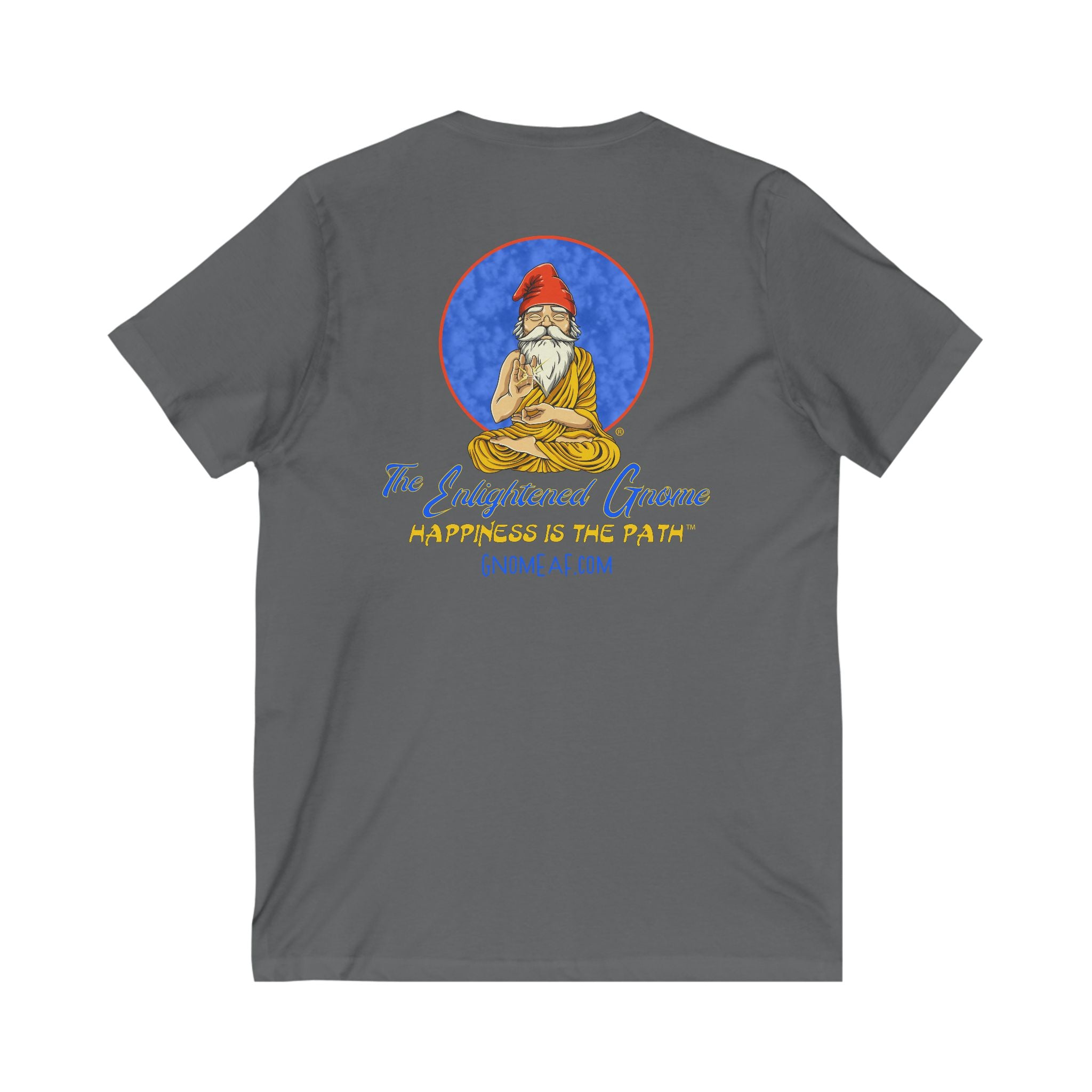 The Enlightened Gnome Unisex V-Neck Tee