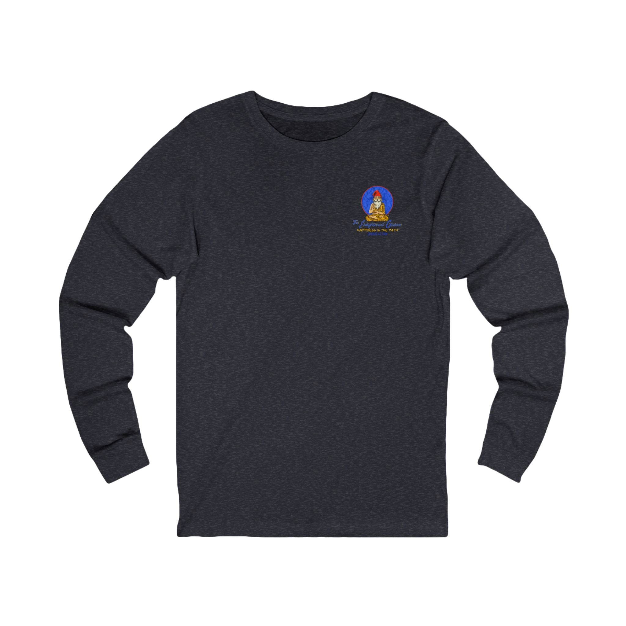 The Enlightened Gnome Logo Long Sleeve Tee
