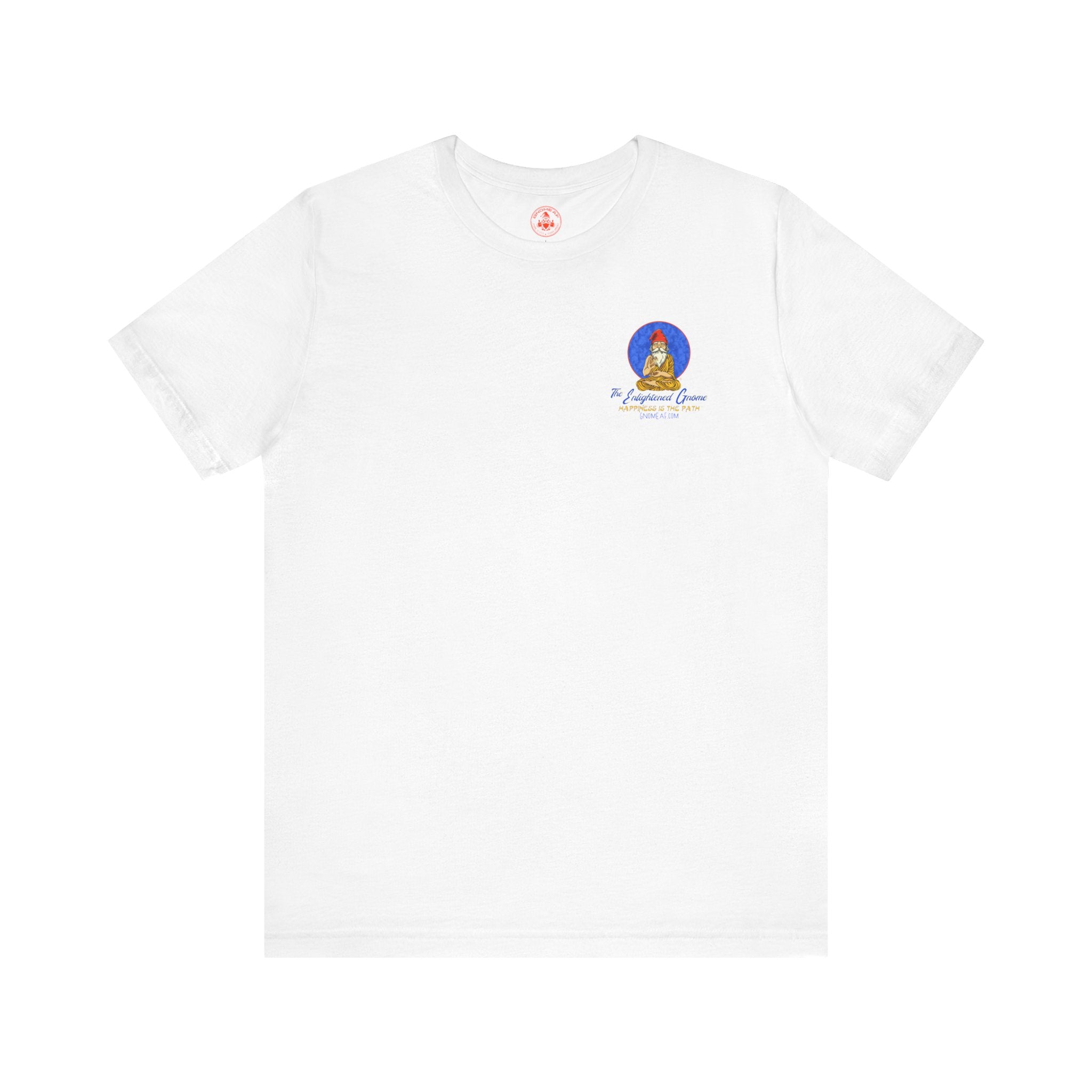 The Enlightened Gnome Logo Tee - Happiness is the Path