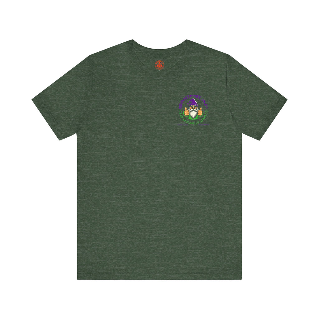End Gnomelessness Logo Unisex Short Sleeve Shirt