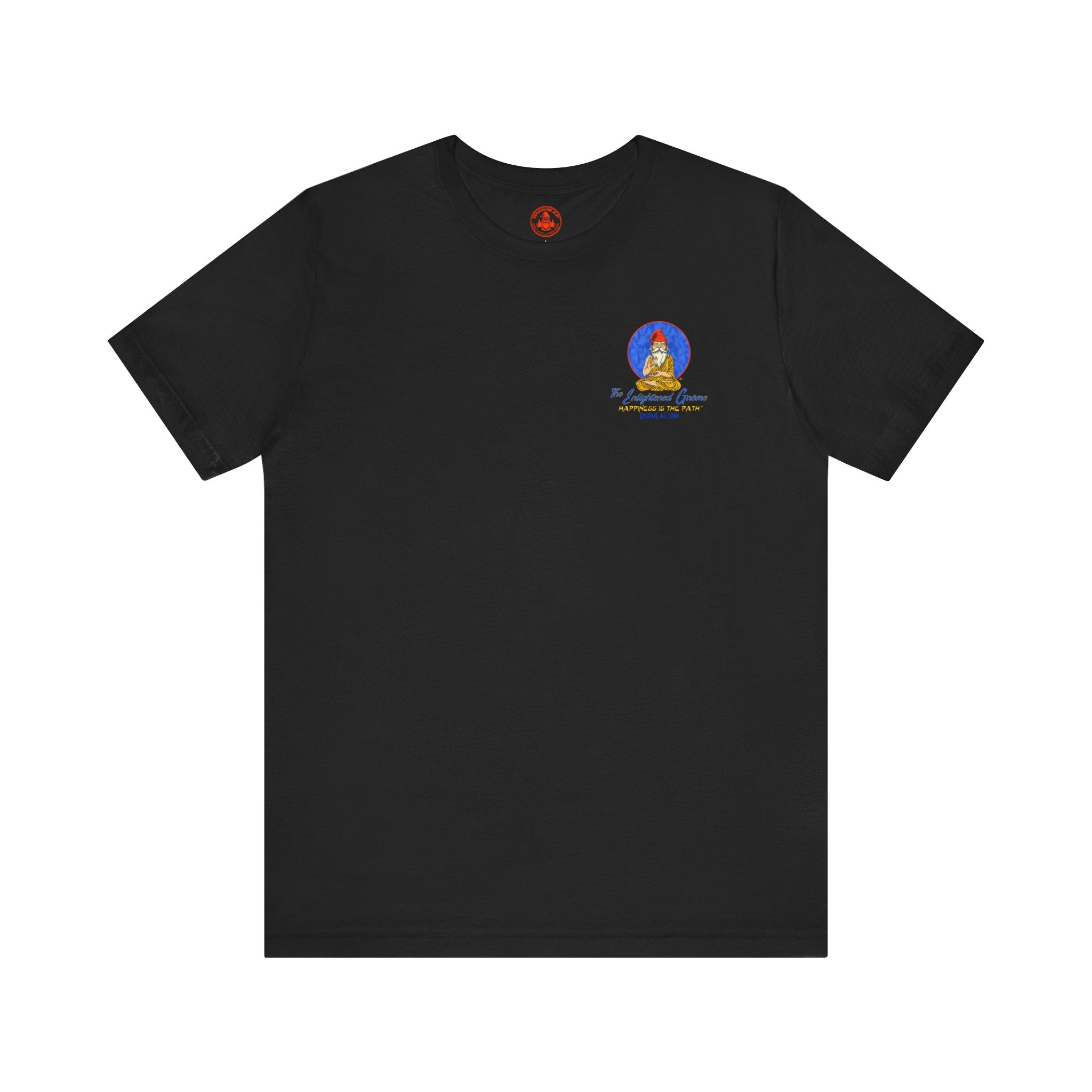 The Enlightened Gnome Logo Tee - Happiness is the Path