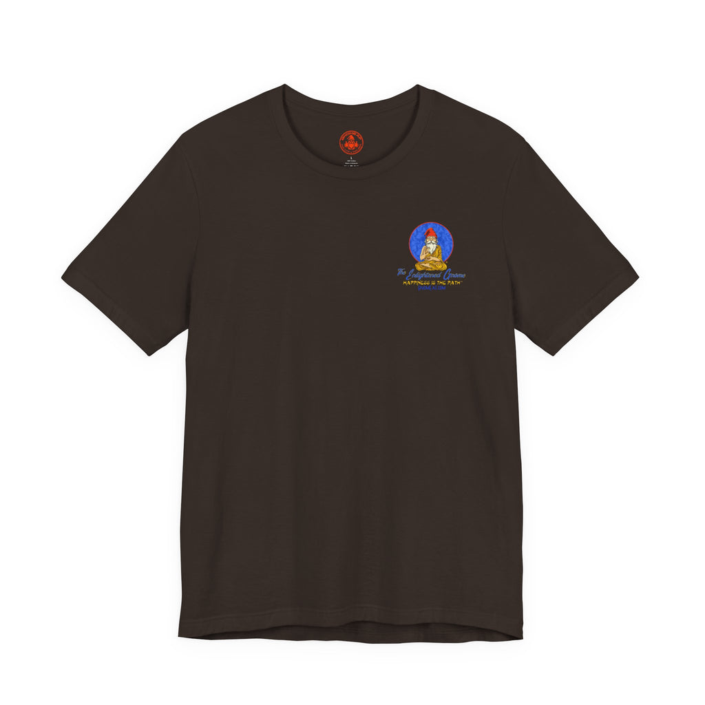 The Enlightened Gnome Logo Tee - Happiness is the Path