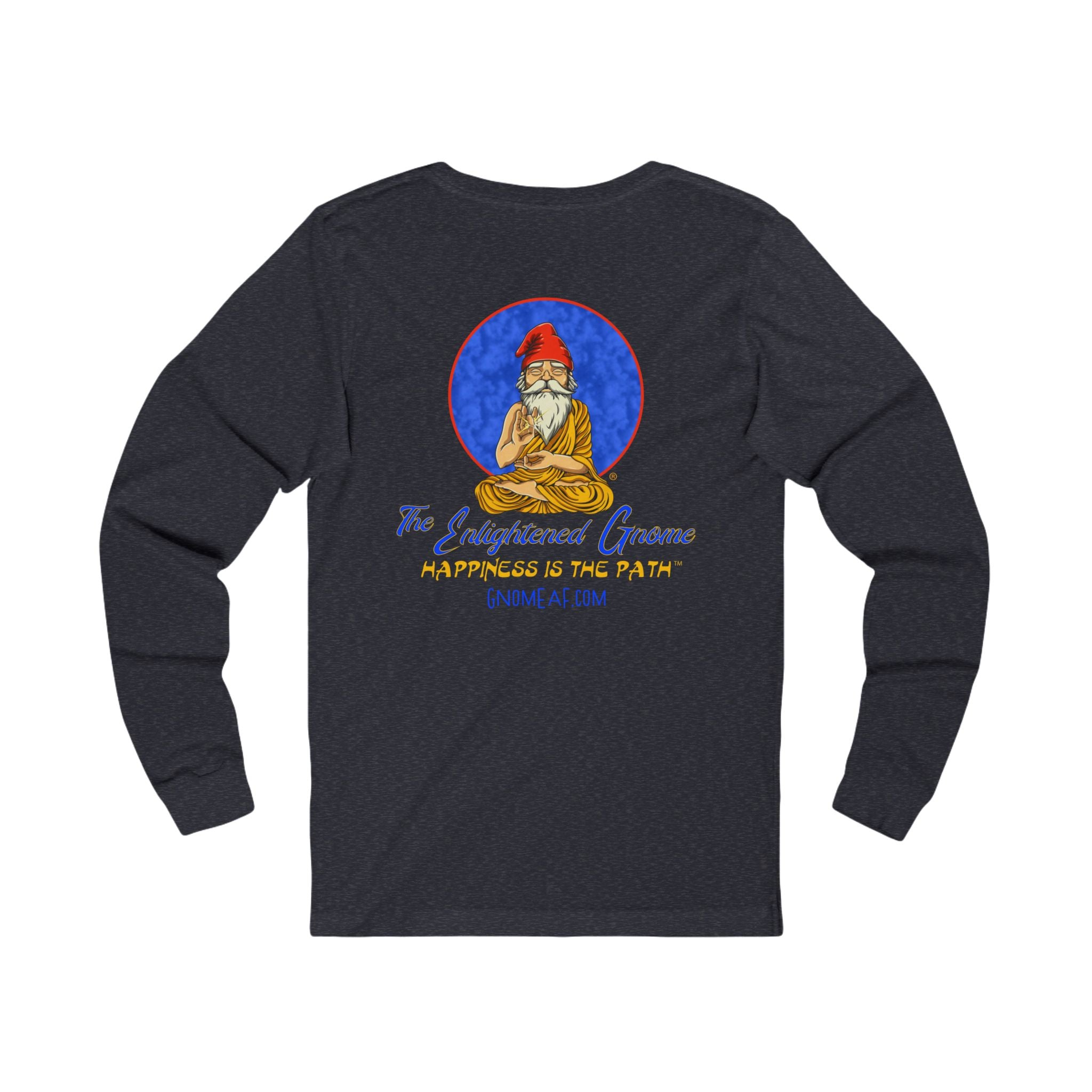 The Enlightened Gnome Logo Long Sleeve Tee