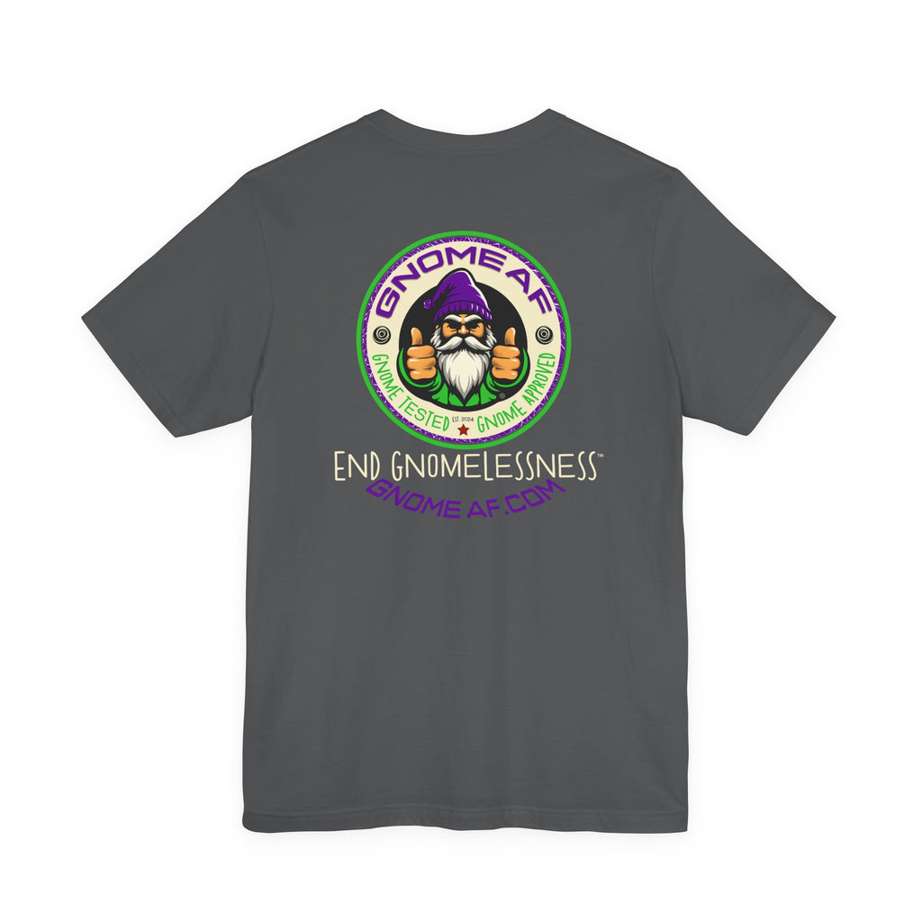 GNOME AF Original Logo - Unisex Jersey Short Sleeve