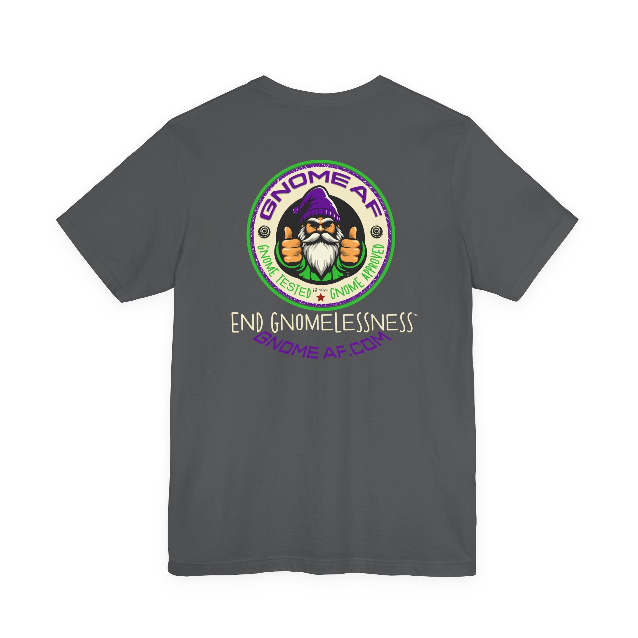 GNOME AF Original Logo - Unisex Jersey Short Sleeve