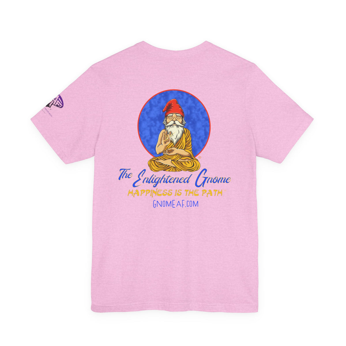 The Enlightened Gnome Logo Tee - Happiness is the Path