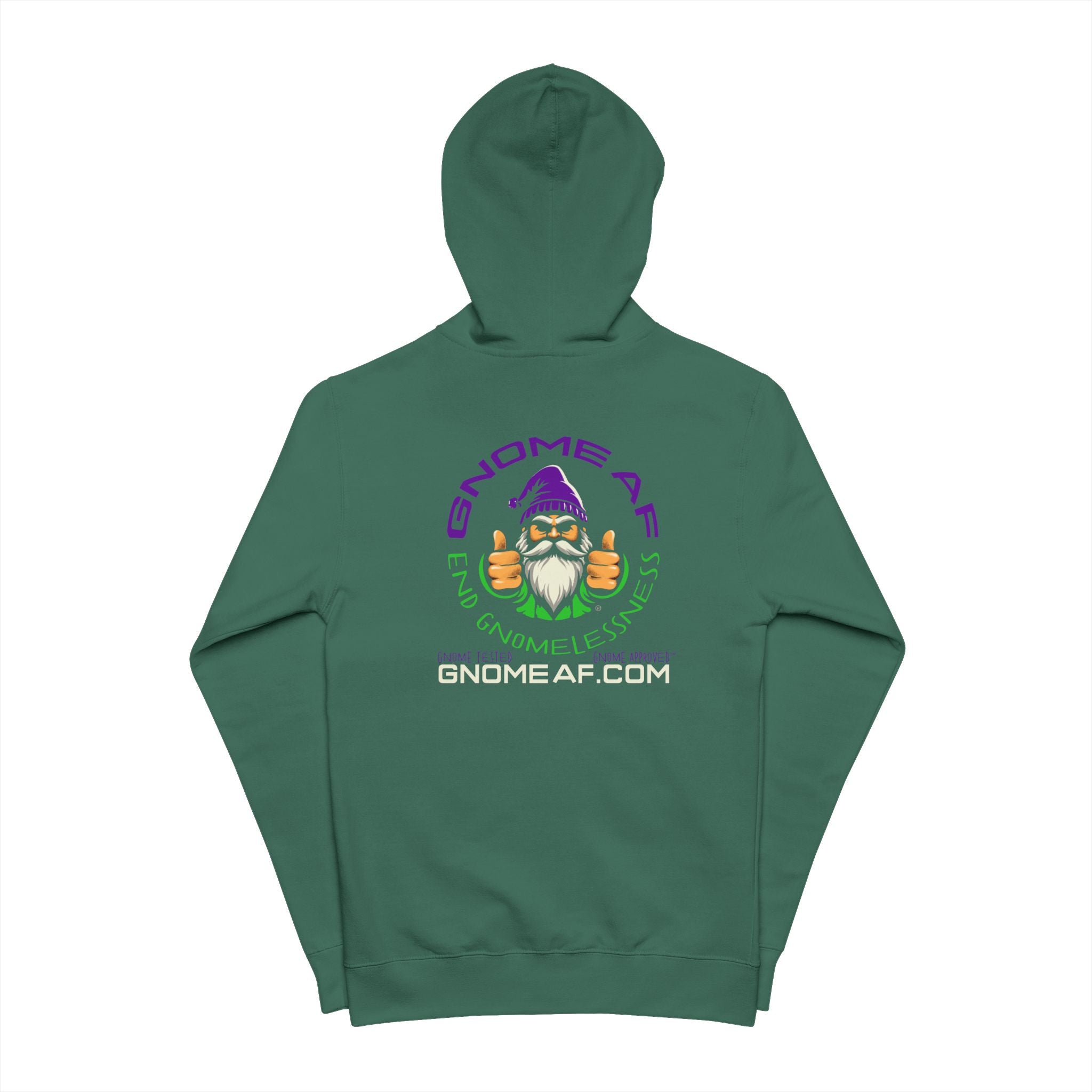 End Gnomelessness Logo Zip Up Hoodie