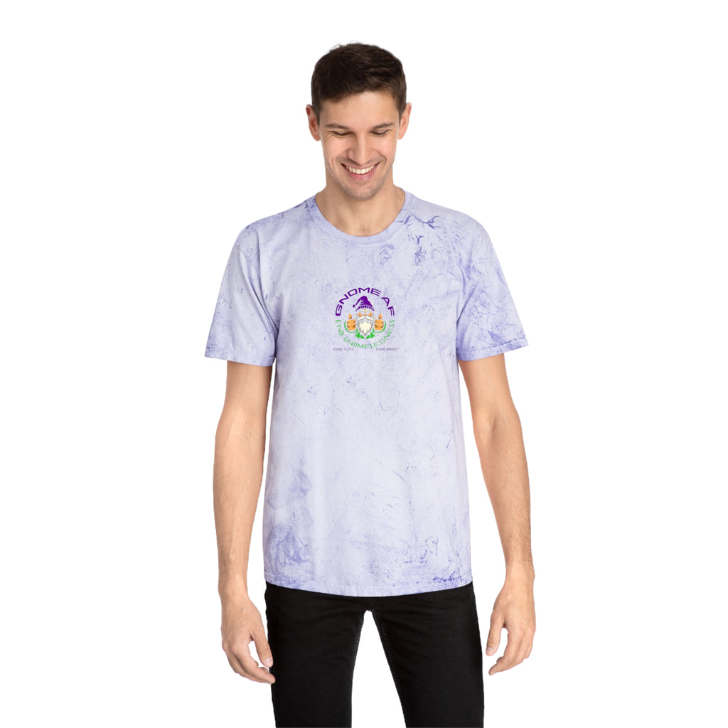 End Gnomelessness Logo Color Blast Unisex Tee
