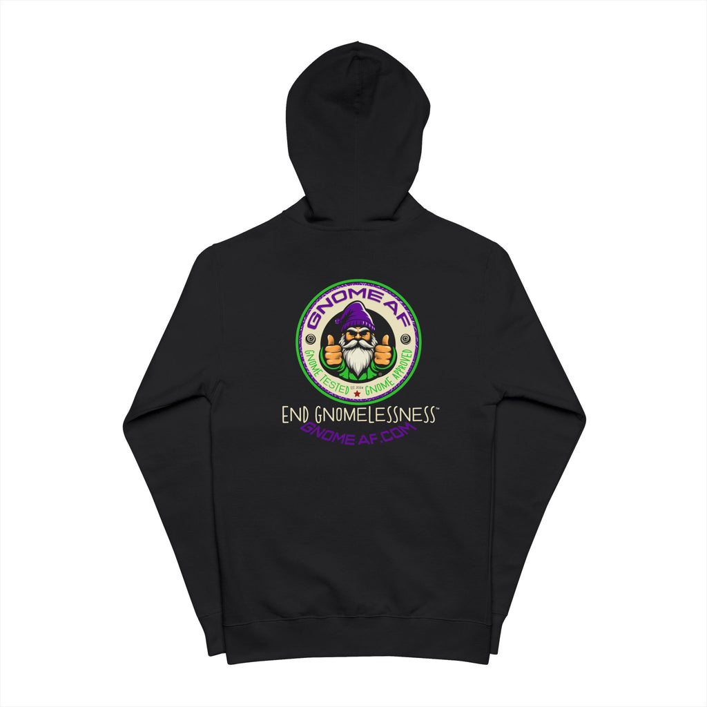 Gnome AF Original Logo Zip Up Hoodie