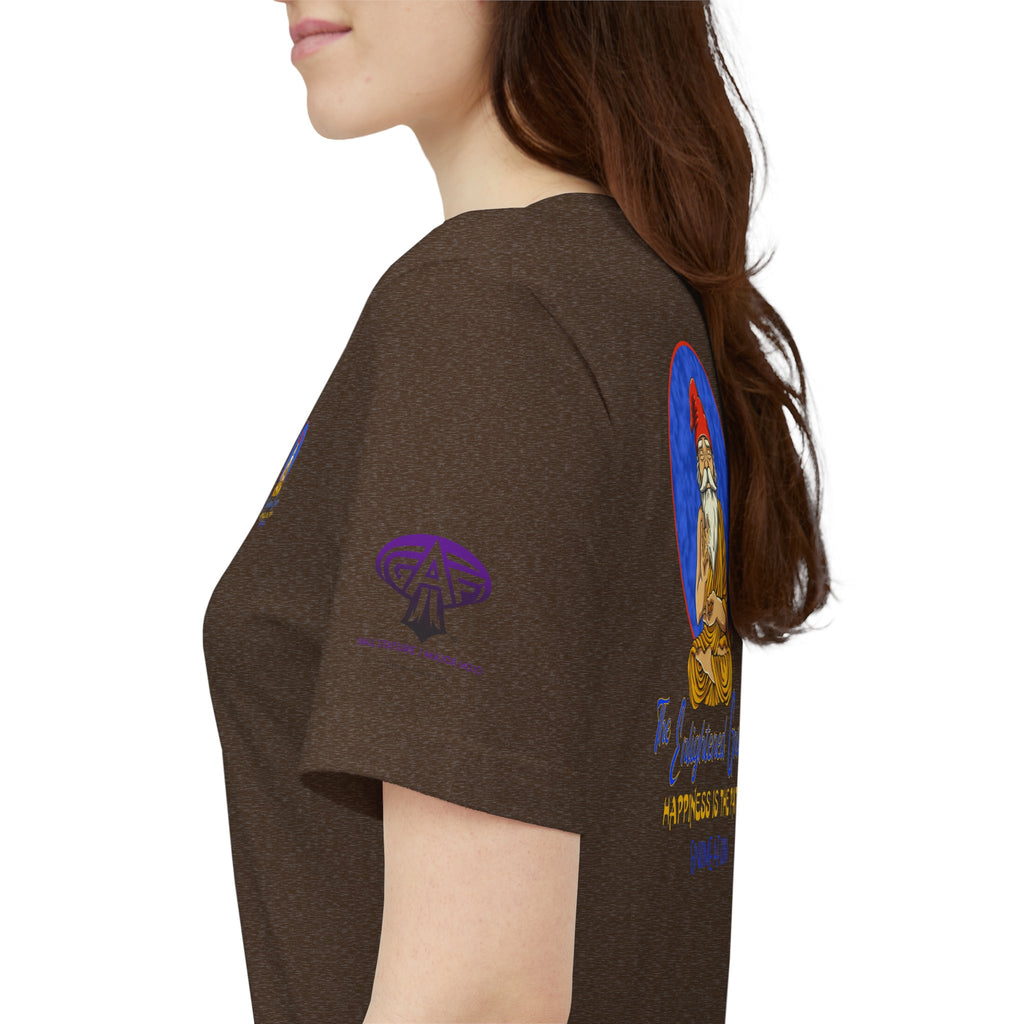 The Enlightened Gnome Logo Tee - Happiness is the Path