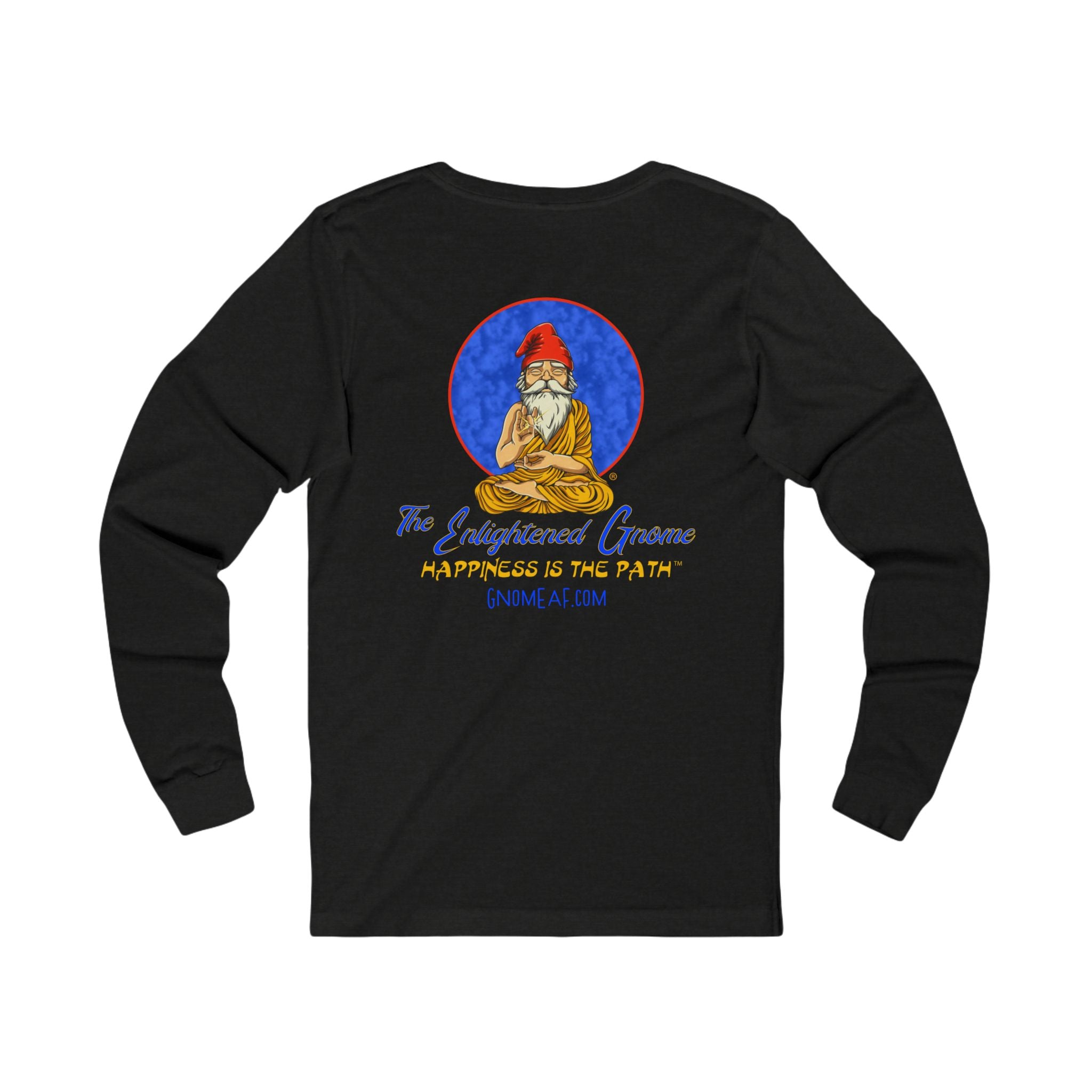 The Enlightened Gnome Logo Long Sleeve Tee