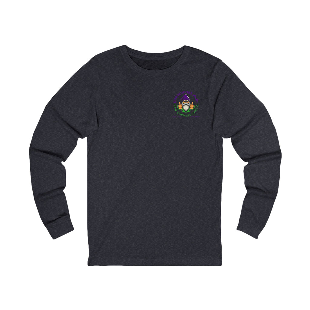 End Gnomelessness Logo Long Sleeve Tee