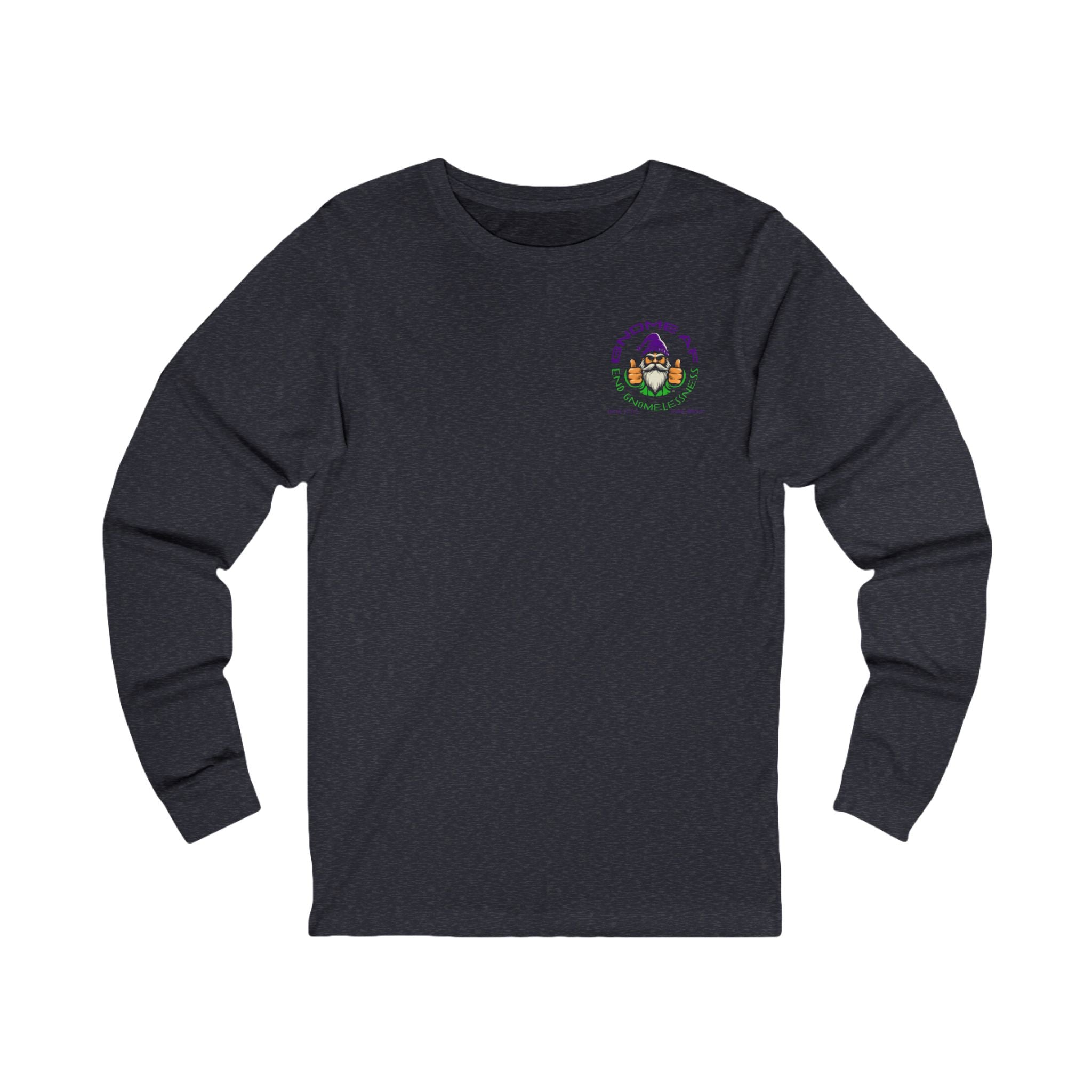 End Gnomelessness Logo Long Sleeve Tee