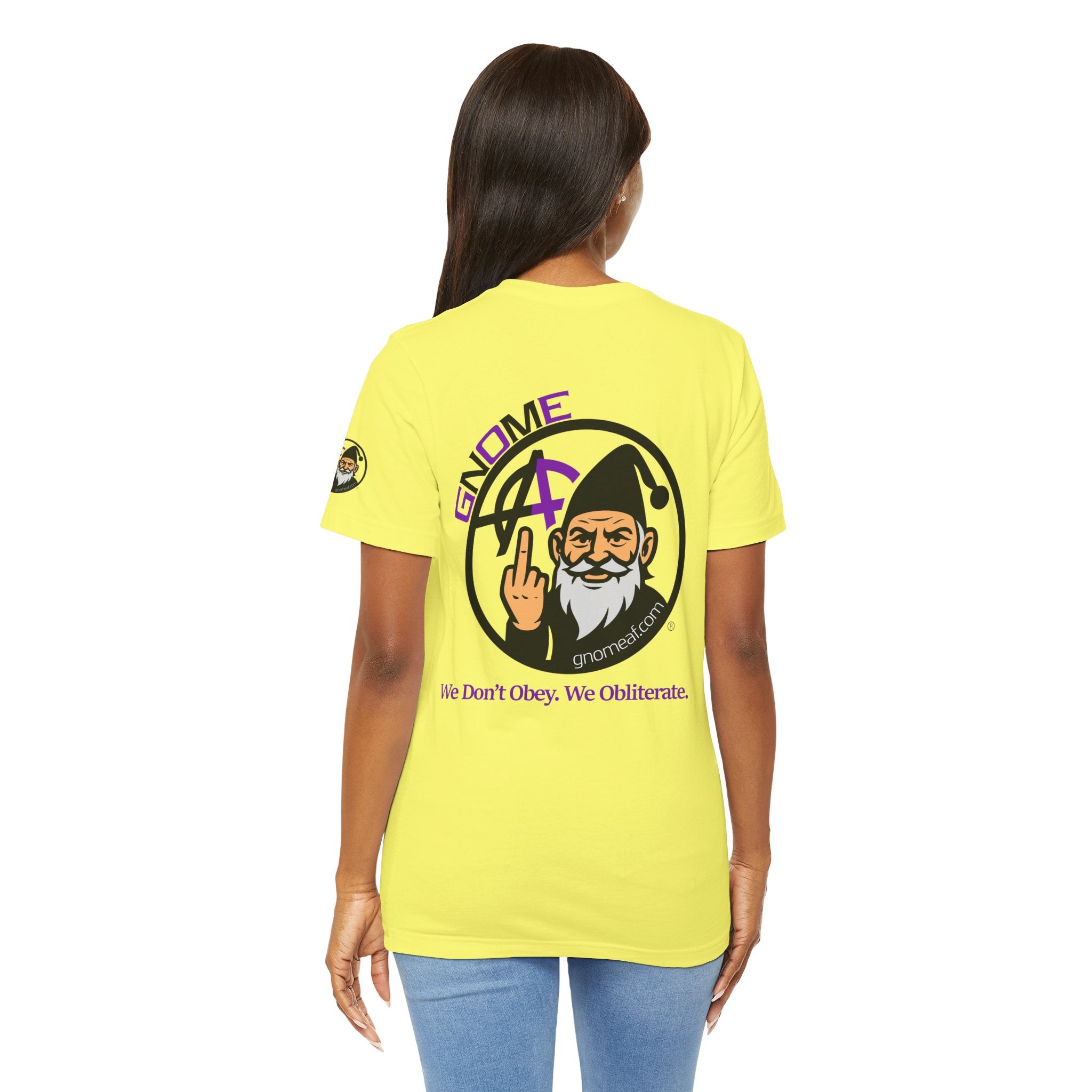 Gnome AF Originals - We Don't Obey. Graphic Tee