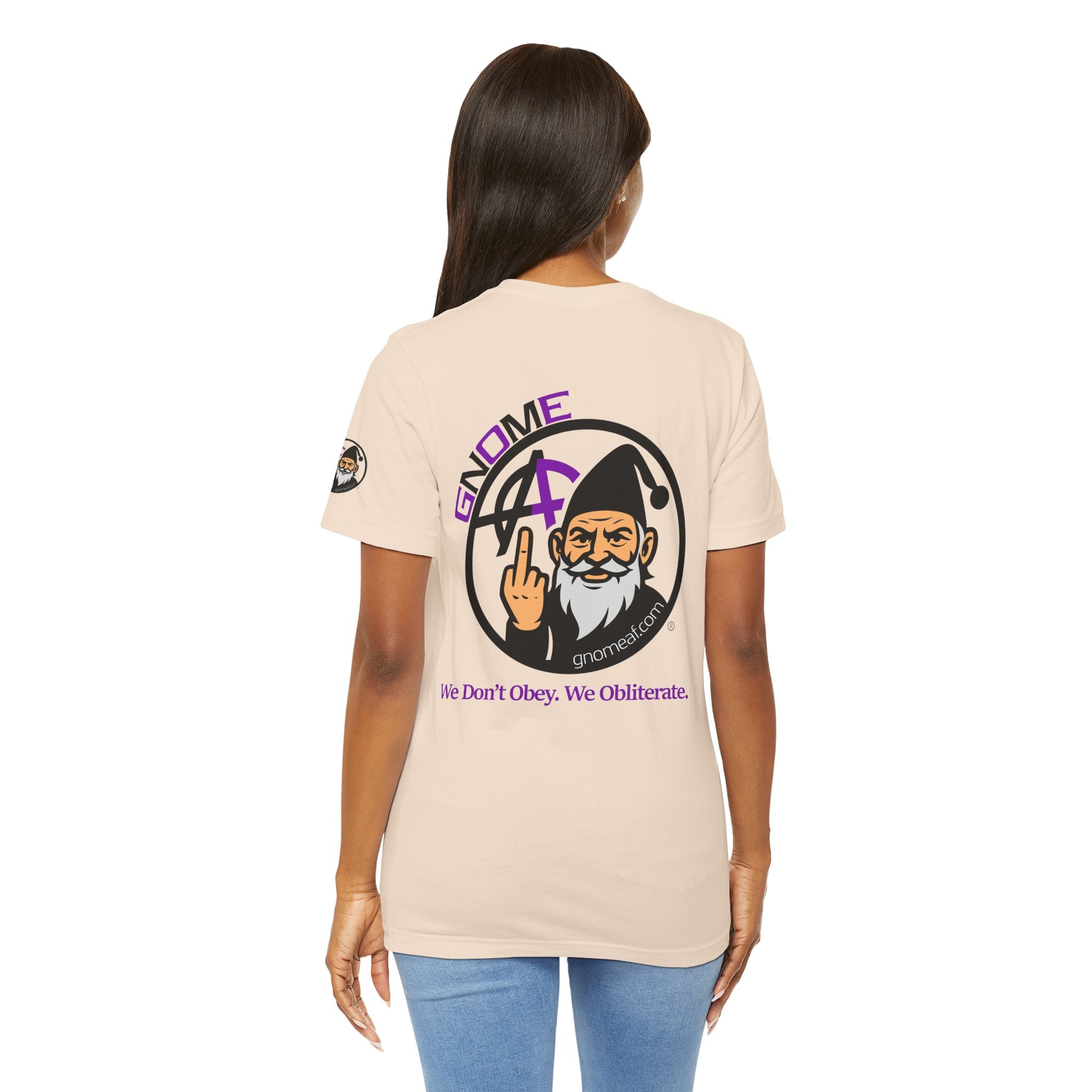 Gnome AF Originals - We Don't Obey. Graphic Tee