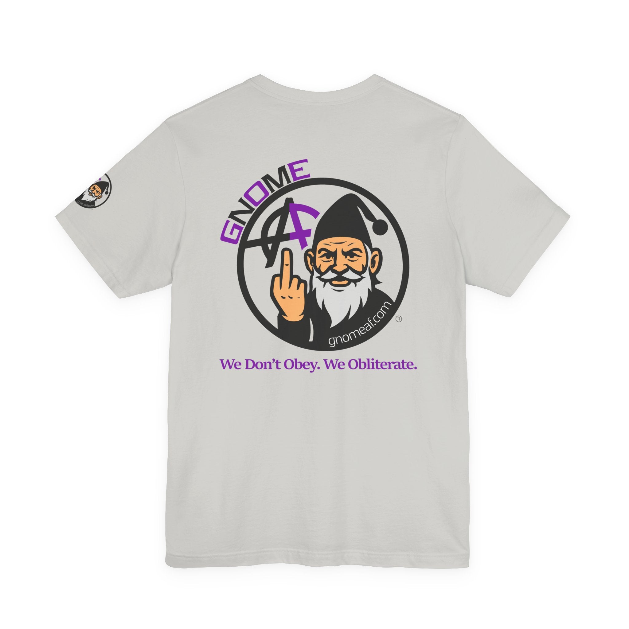 Gnome AF Originals - We Don't Obey. Graphic Tee