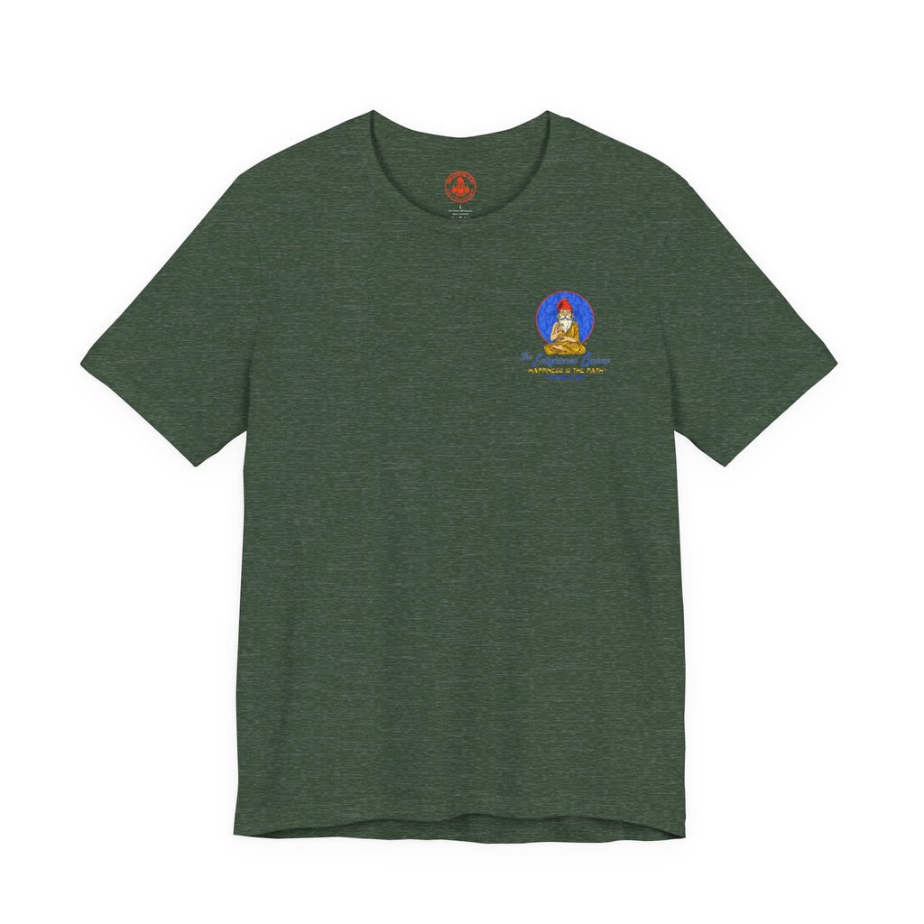 The Enlightened Gnome Logo Tee - Happiness is the Path