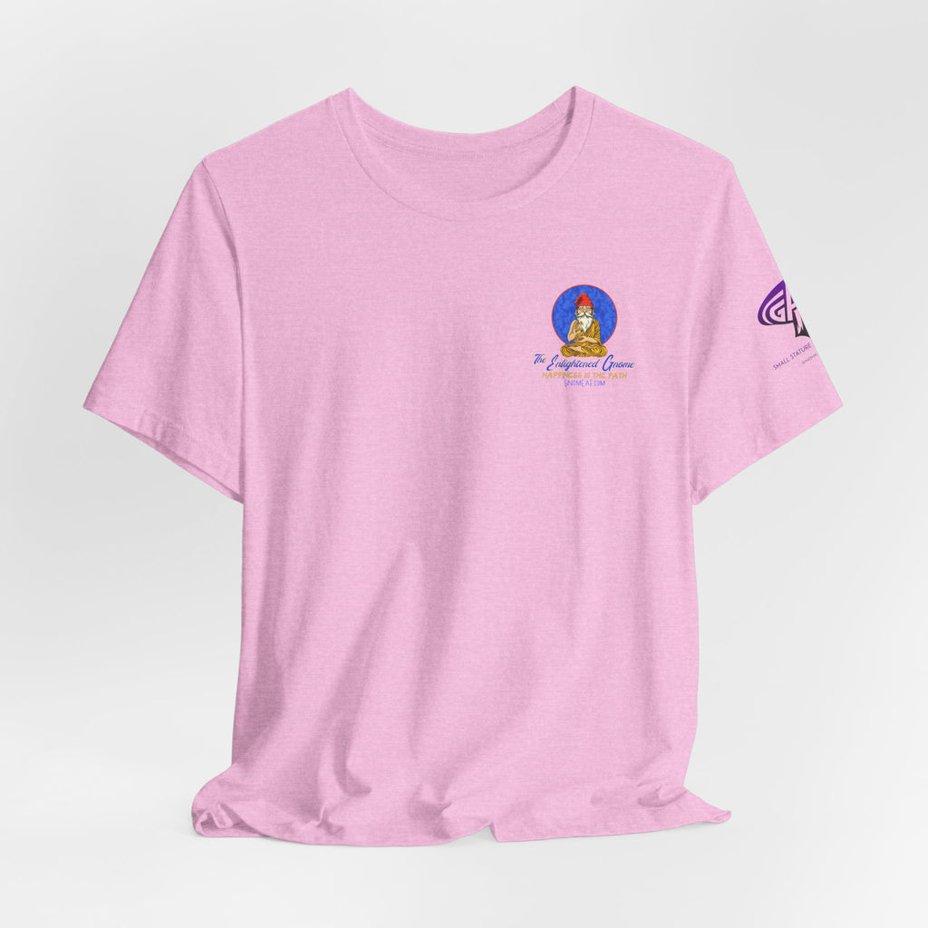 The Enlightened Gnome Logo Tee - Happiness is the Path
