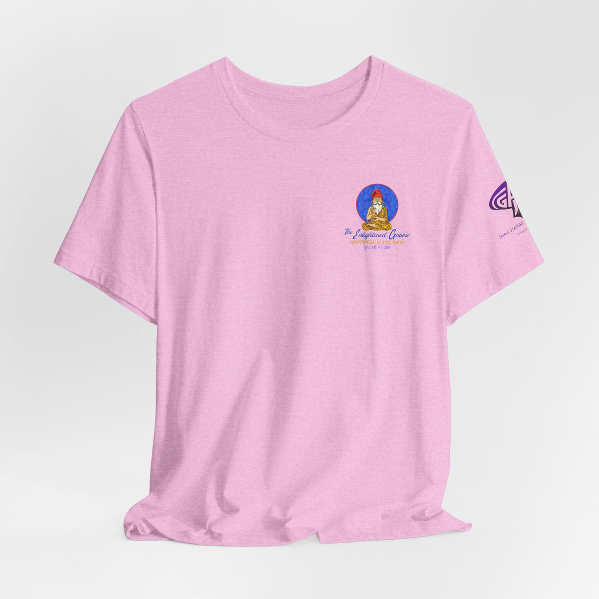 The Enlightened Gnome Logo Tee - Happiness is the Path