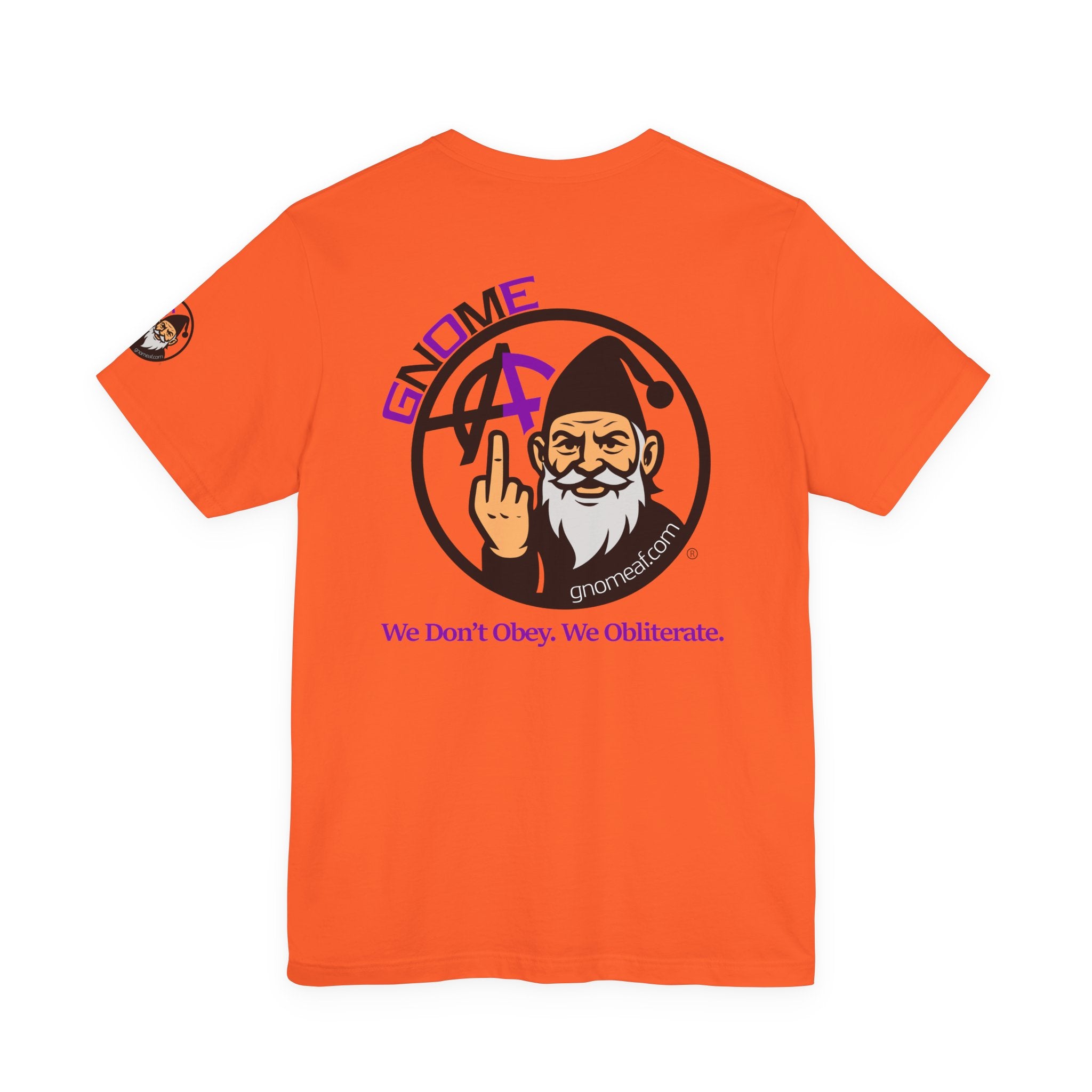 Gnome AF Originals - We Don't Obey. Graphic Tee